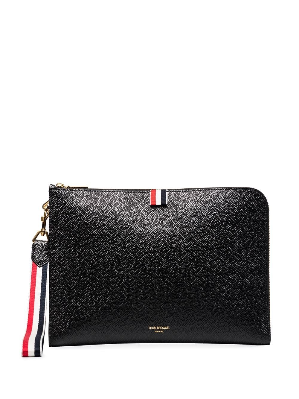 Thom Browne Bags.. Black MAC083A00198001 (Thom Browne / クラッチバッグ・ポーチ ) | Thom Browne (トム・ブラウン)