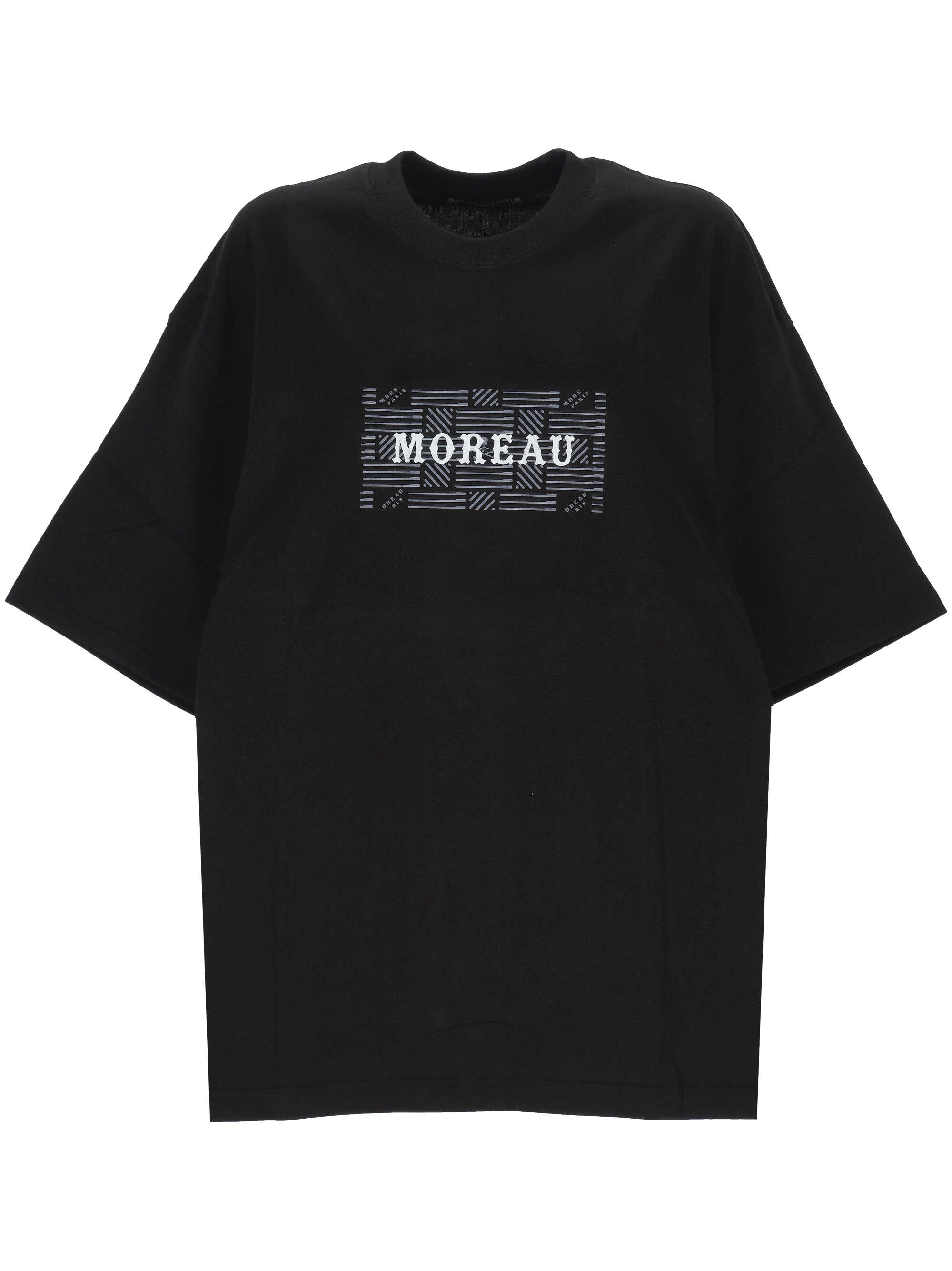 MOREAU T-shirts and Polos MMTEEFLAGCOTTONBKBK (MOREAU PARIS / Tシャツ・カットソー ) | MOREAU PARIS (モロー・パリ)