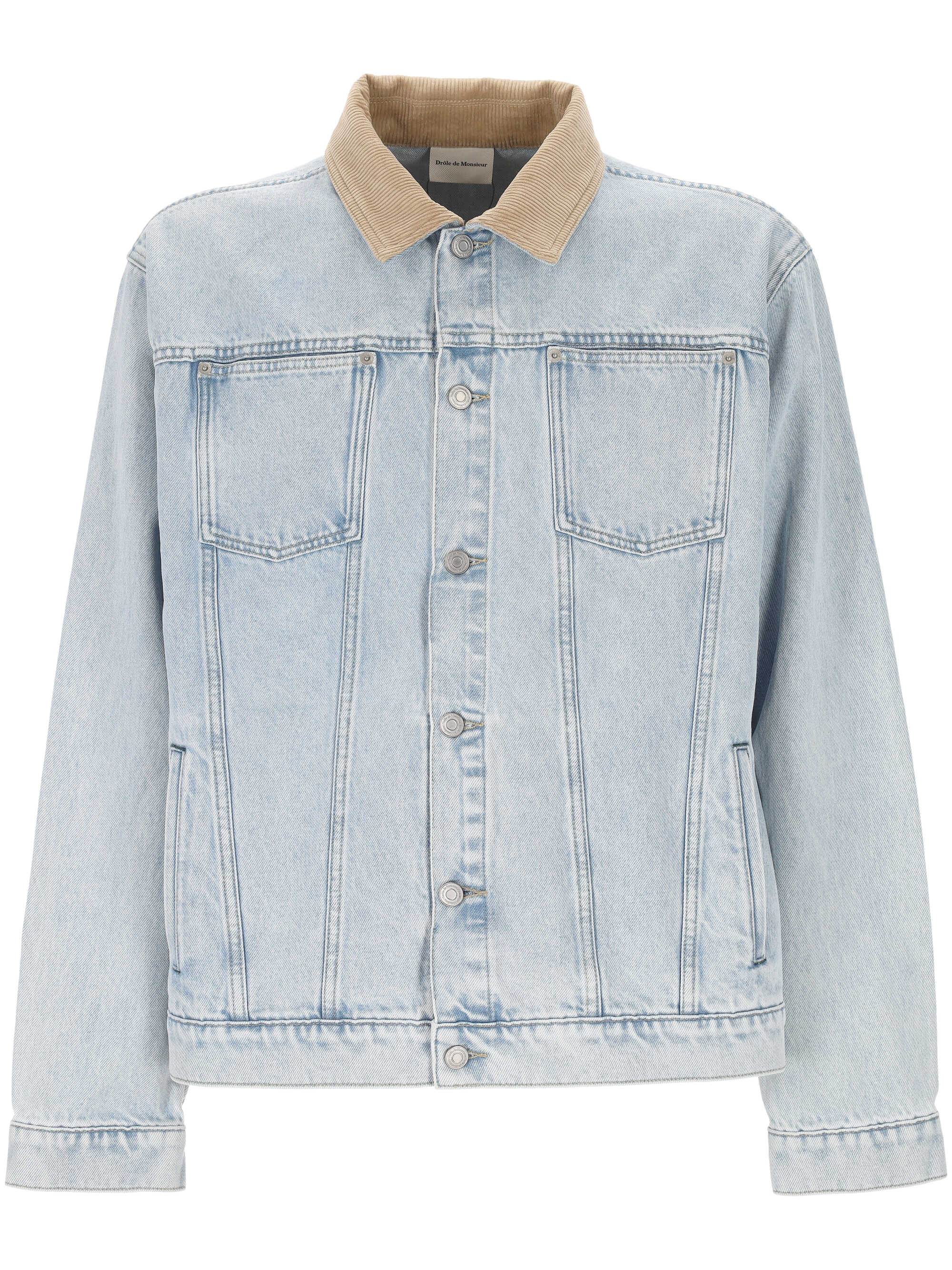 DROLE DE MONSIEUR Jackets Blue PERMJT256CO123LBE (Drôle De Monsieur / カジュアルジャケット ) | Drôle De Monsieur (ドロールドムッシュ)