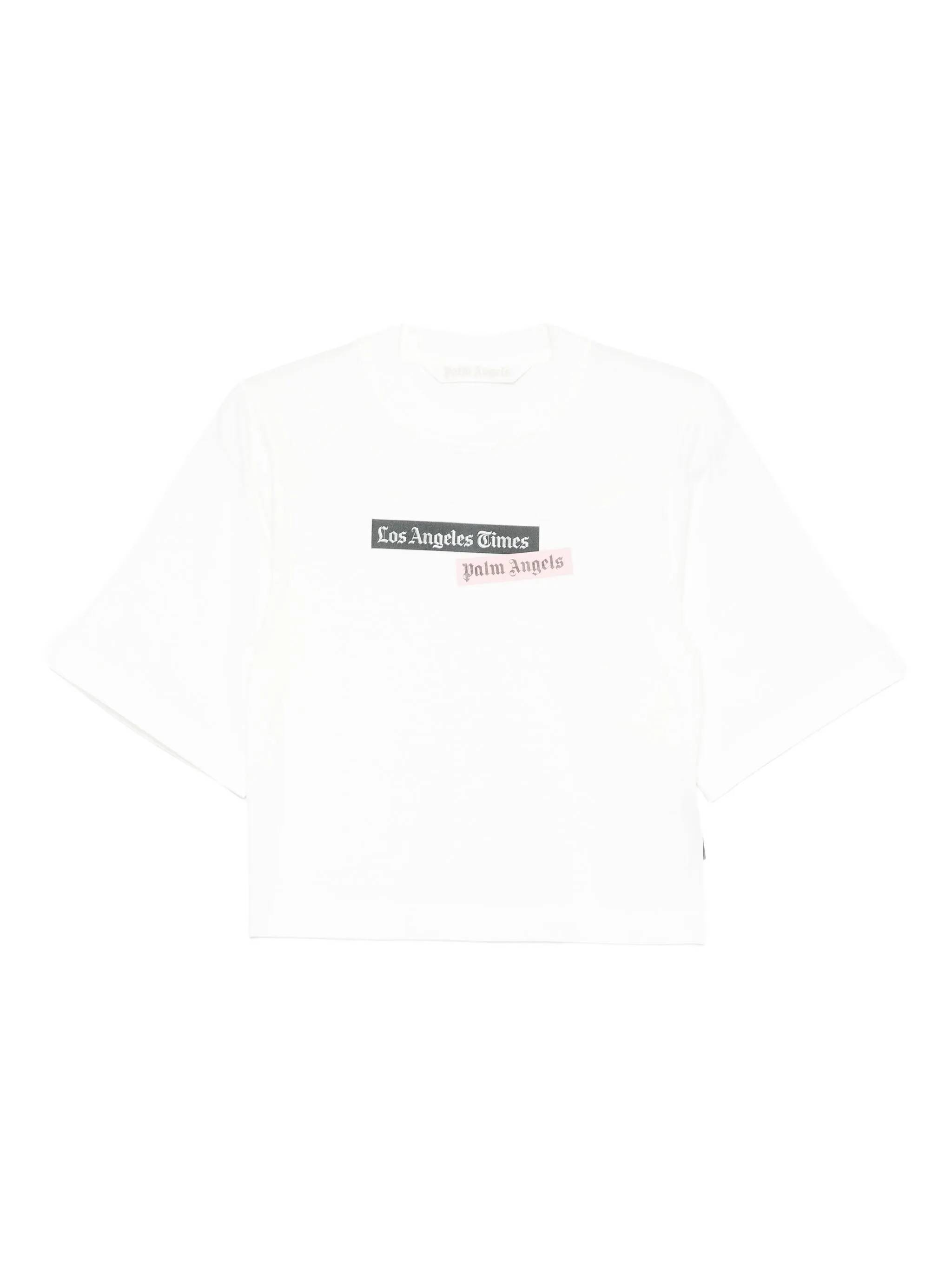 Palm Angels T-shirts and Polos Beige PWAA079F25JER0040384 (Palm Angels / Tシャツ・カットソー ) | Palm Angels (パームエンジェルス)