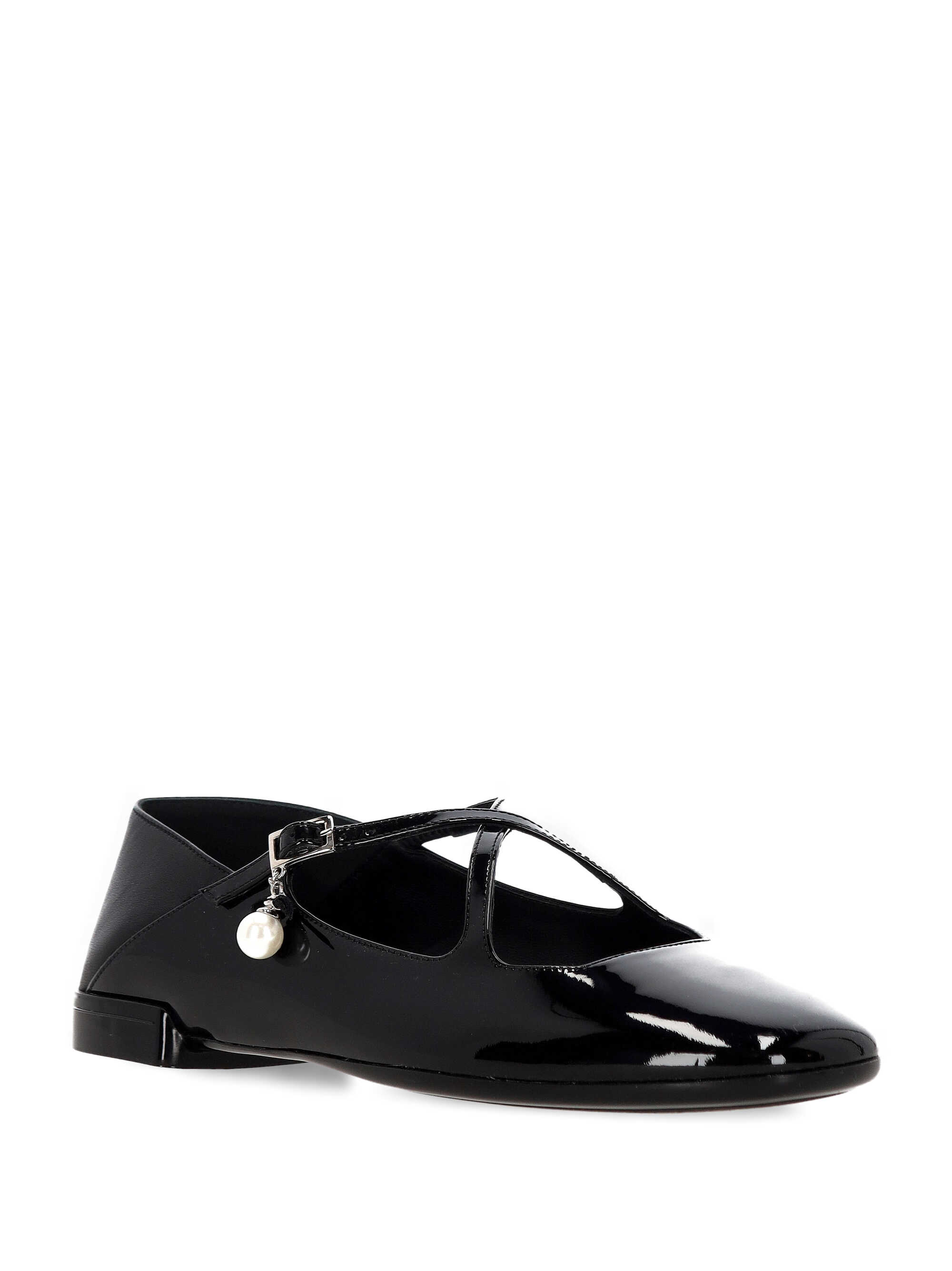 Jimmy Choo Flat shoes Black ELERIBALLERINAUKQBLACK (JIMMY CHOO / フラットシューズ ) | JIMMY CHOO (ジミー チュウ)(1)