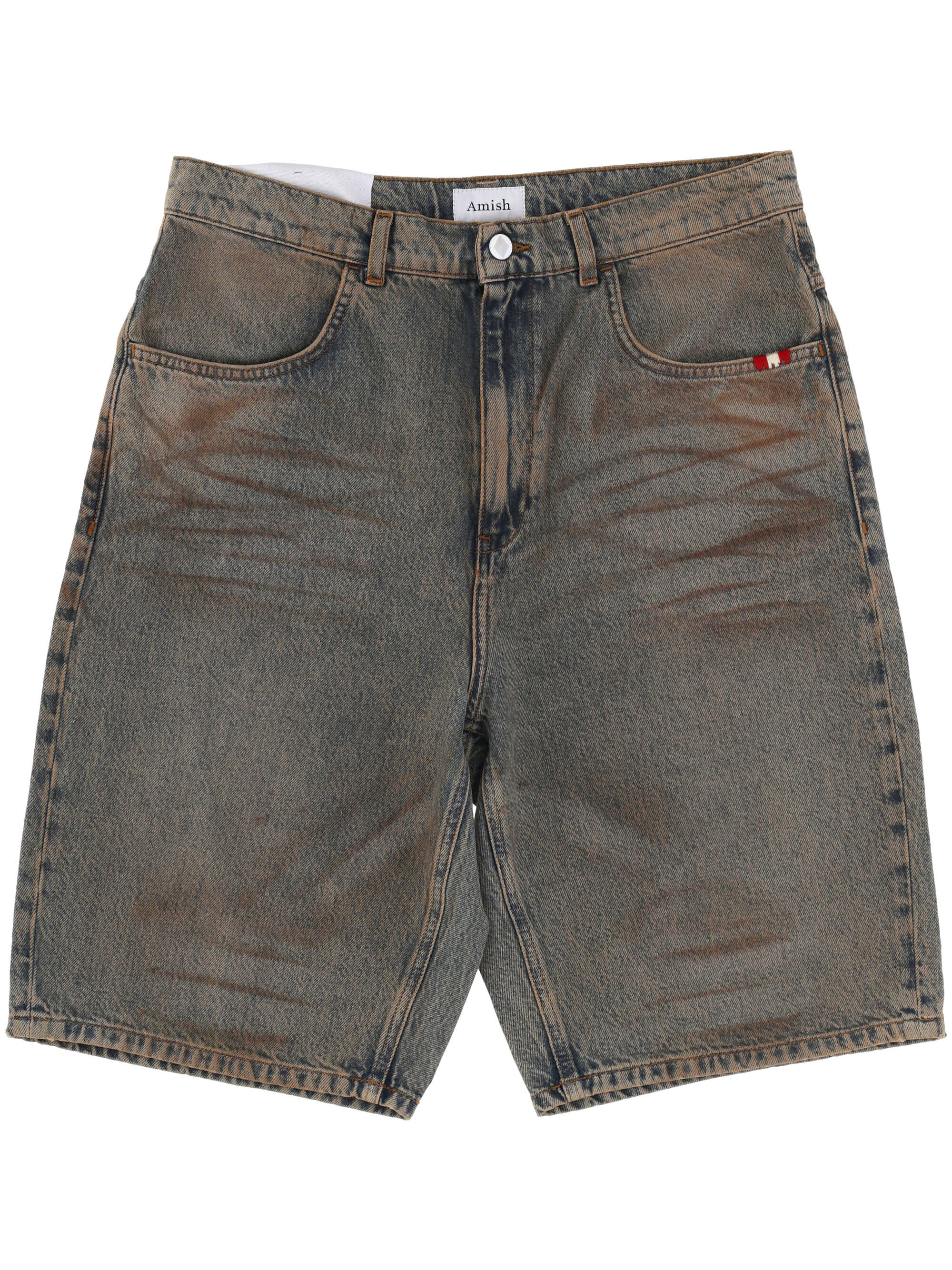 AMISH Shorts Denim AMU003D5932867C0999 (Amish Supplies / ショートパンツ ) | Amish Supplies (アーミッシュ サプライ)