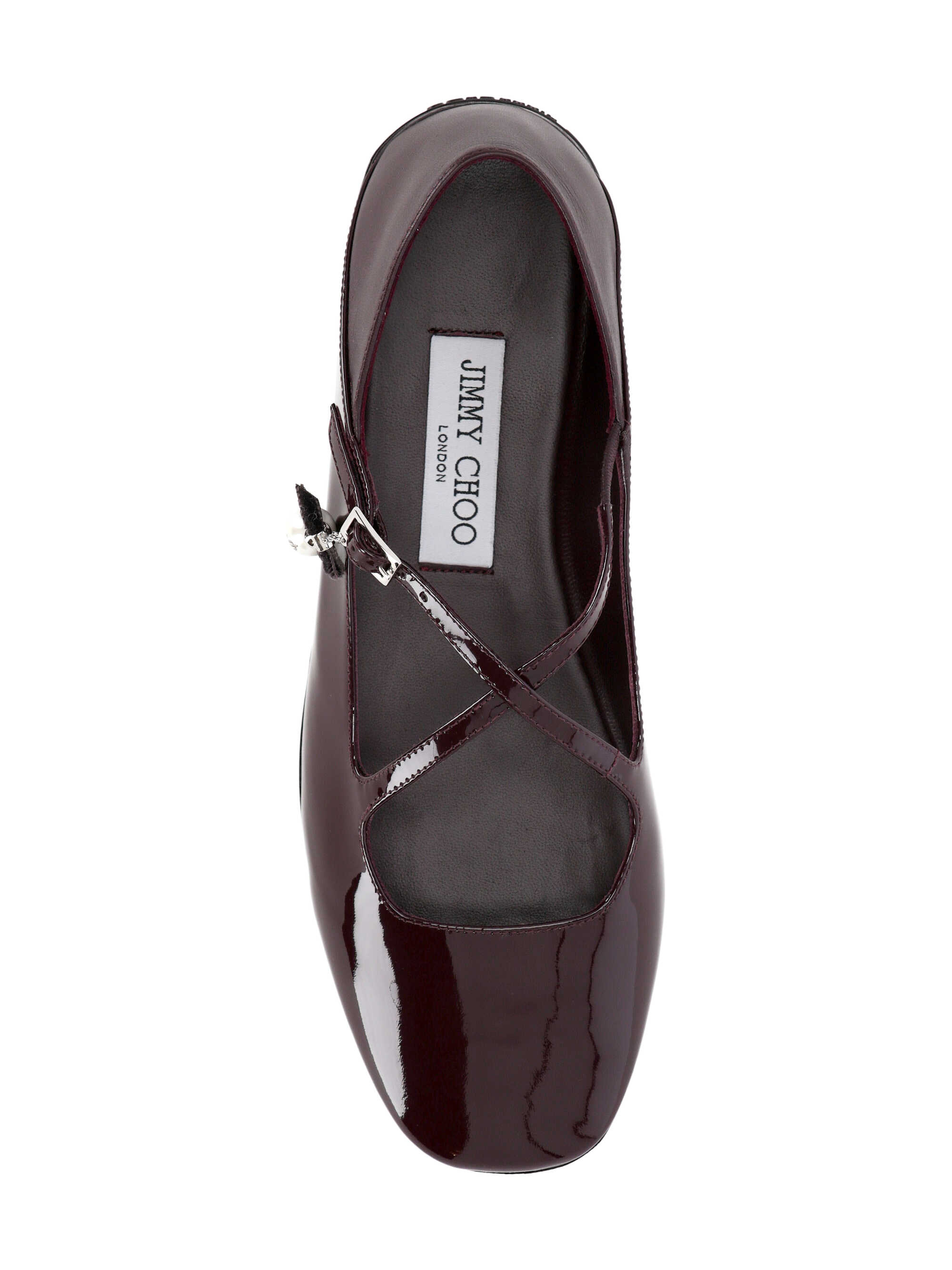 Jimmy Choo Flat shoes ELERIBALLERINAUKQDEEPMERLOT (JIMMY CHOO / フラットシューズ ) | JIMMY CHOO (ジミー チュウ)(3)