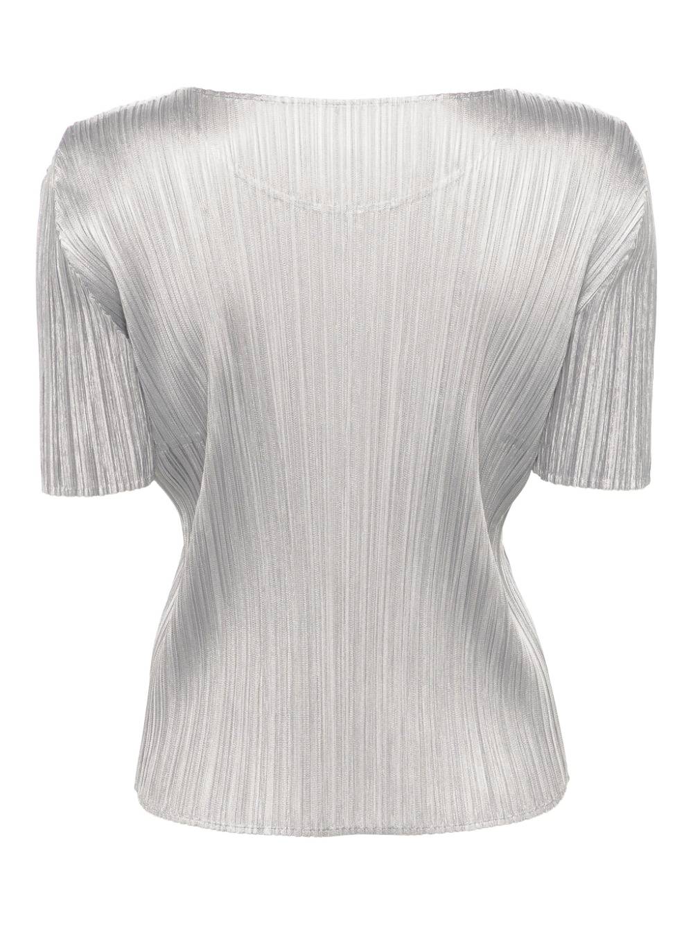 ISSEY MIYAKE PLEATS PLEASE Shirts Grey PP49JK10310 (PLEATS PLEASE ISSEY MIYAKE / シャツ・ブラウス ) | PLEATS PLEASE ISSEY MIYAKE (プリーツ プリーズ イッセイ ミヤケ)(2)