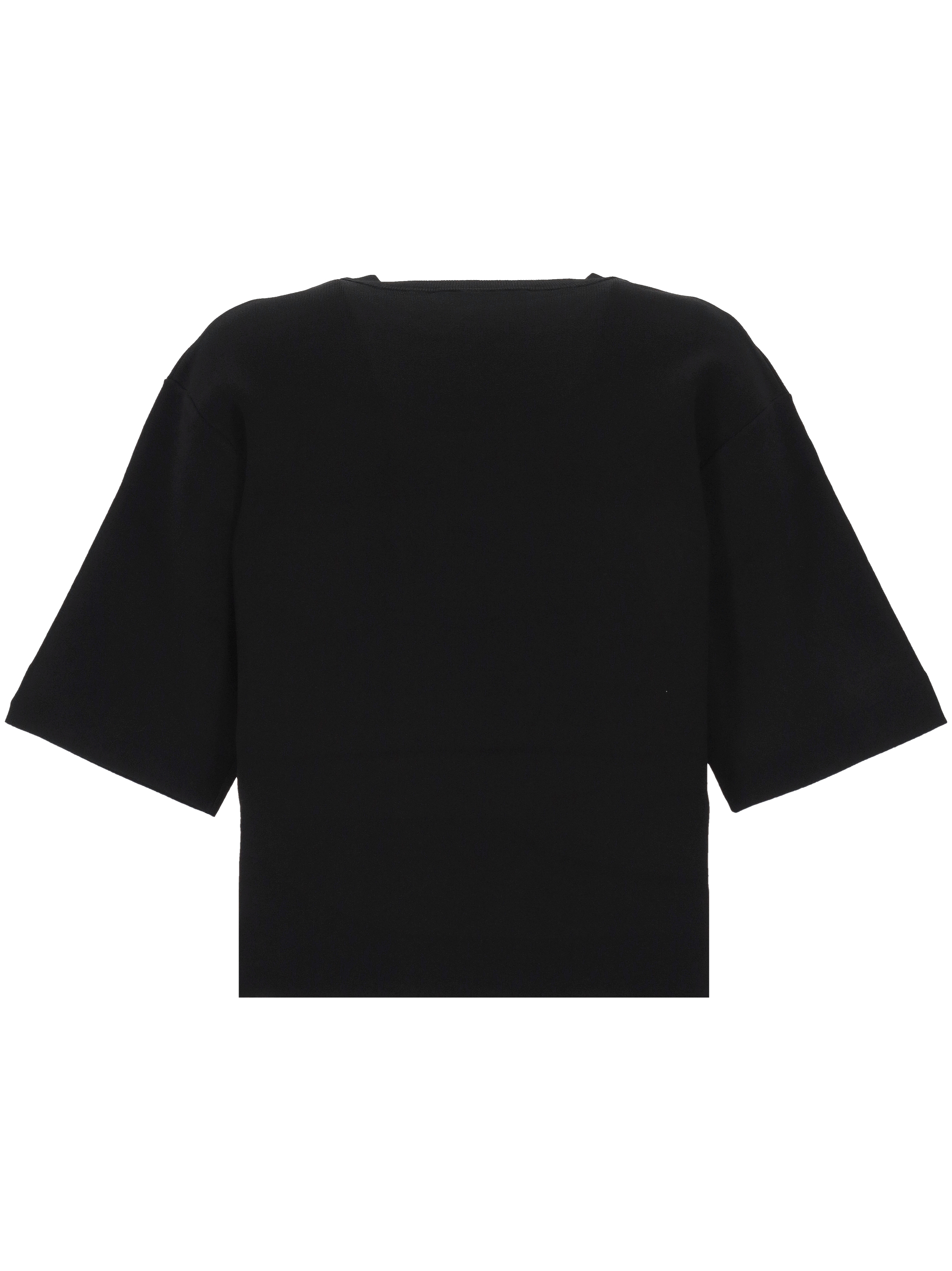 Yves Salomon T-shirts and Polos Black 25EYH50353MSVPC99 (YVES SALOMON / Tシャツ・カットソー ) | YVES SALOMON (イヴ サロモン)(2)