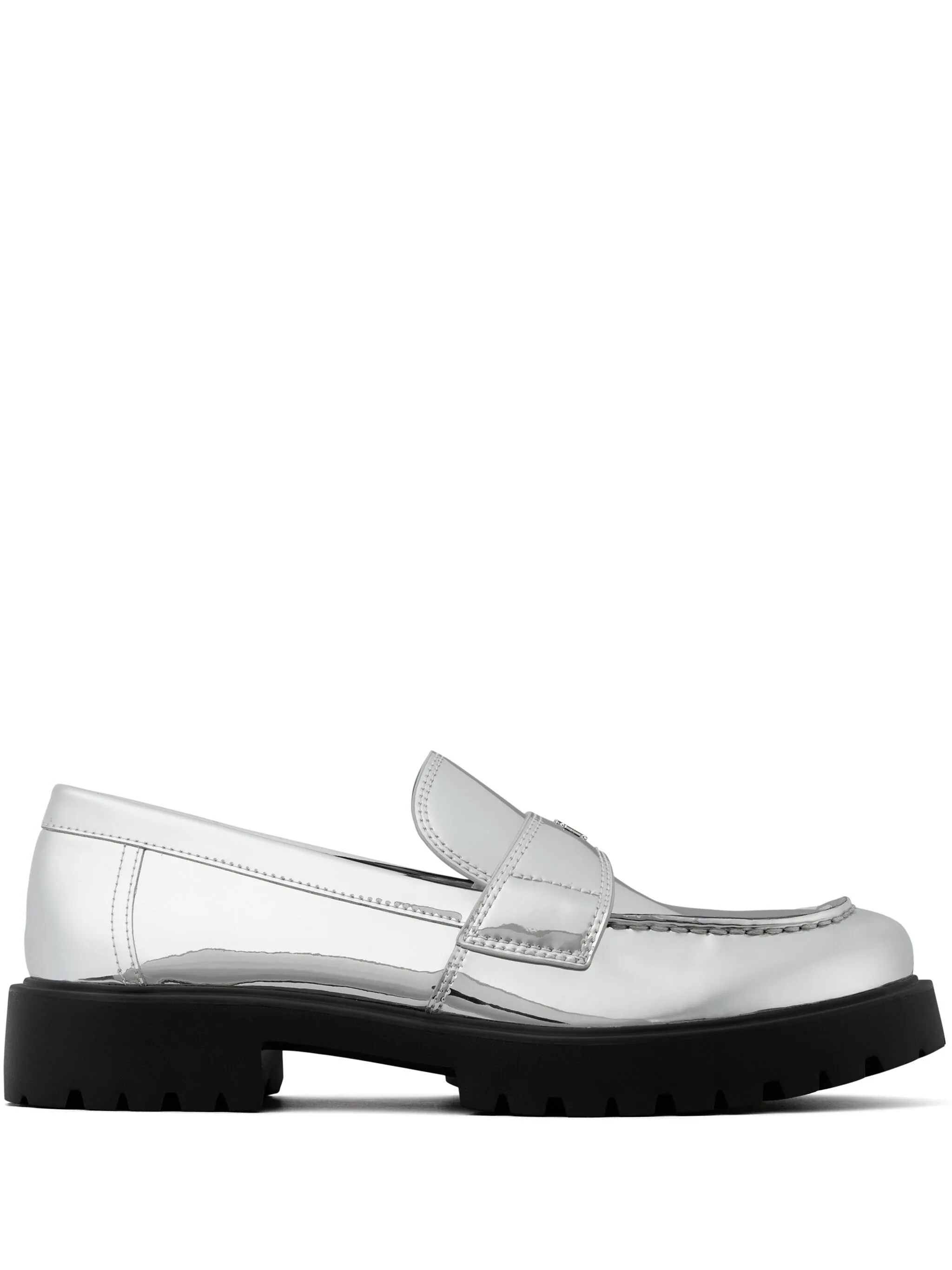 Tory Burch Flat shoes Silver 159319020 (TORY BURCH / ローファー ) | TORY BURCH (トリーバーチ)
