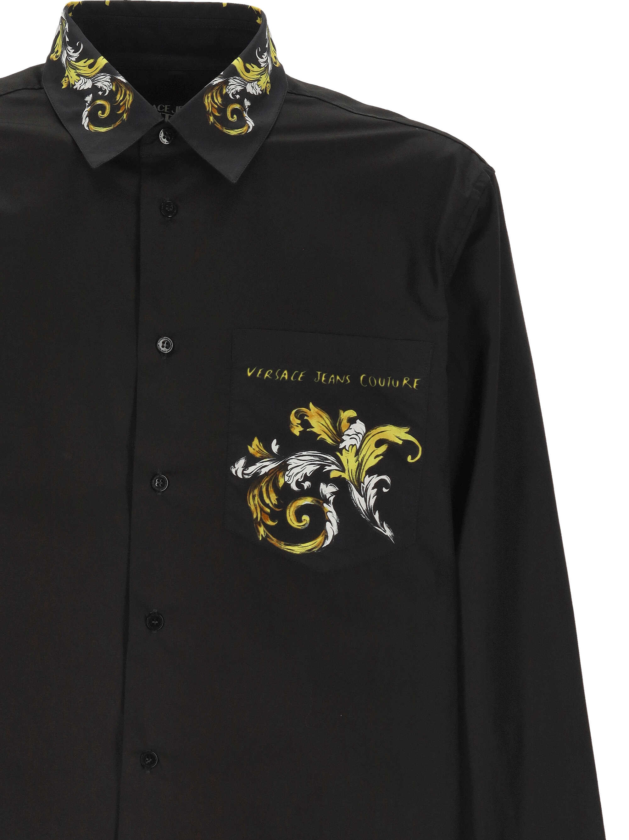 Versace Jeans Shirts Black 78GAL2RBN0132899 (VERSACE JEANS COUTURE / シャツ・ブラウス ) | VERSACE JEANS COUTURE (ヴェルサーチェ ジーンズ クチュール)(1)