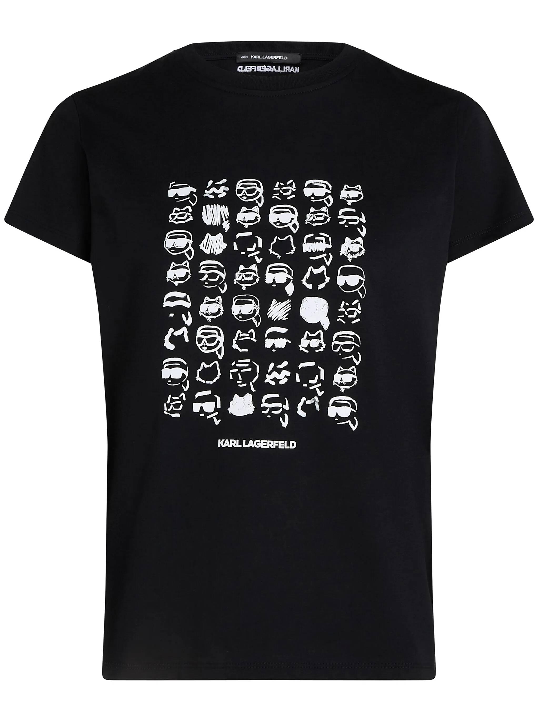 Karl Lagerfeld T-shirts and Polos Black A1W17124999 (KARL LAGERFELD / Tシャツ・カットソー ) | KARL LAGERFELD (カール・ラガーフェルド)