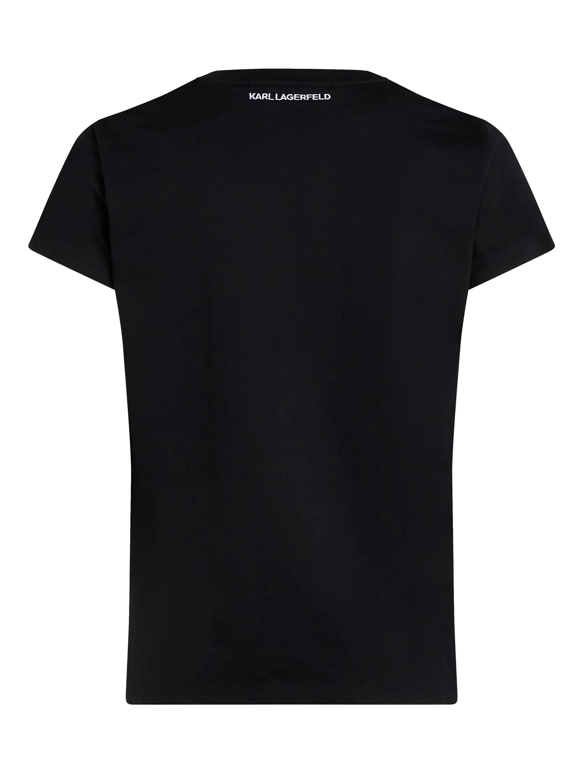 Karl Lagerfeld T-shirts and Polos Black A1W17124999 (KARL LAGERFELD / Tシャツ・カットソー ) | KARL LAGERFELD (カール・ラガーフェルド)(2)