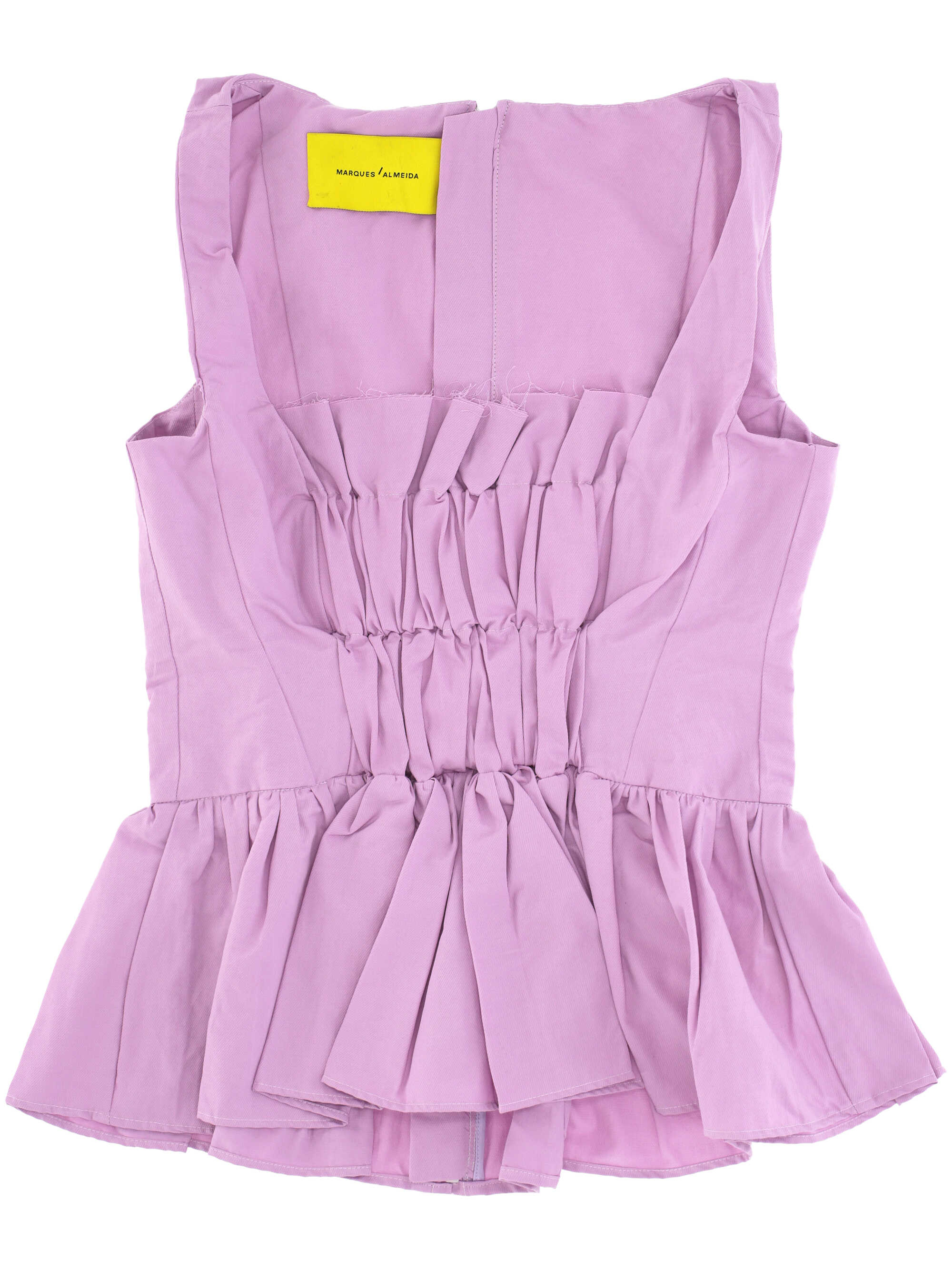 Marques Almeida Top SS25TP0658WRCOLCLILAC (MARQUES ALMEIDA / Tシャツ・カットソー ) | MARQUES ALMEIDA (マルケス アルメイダ)