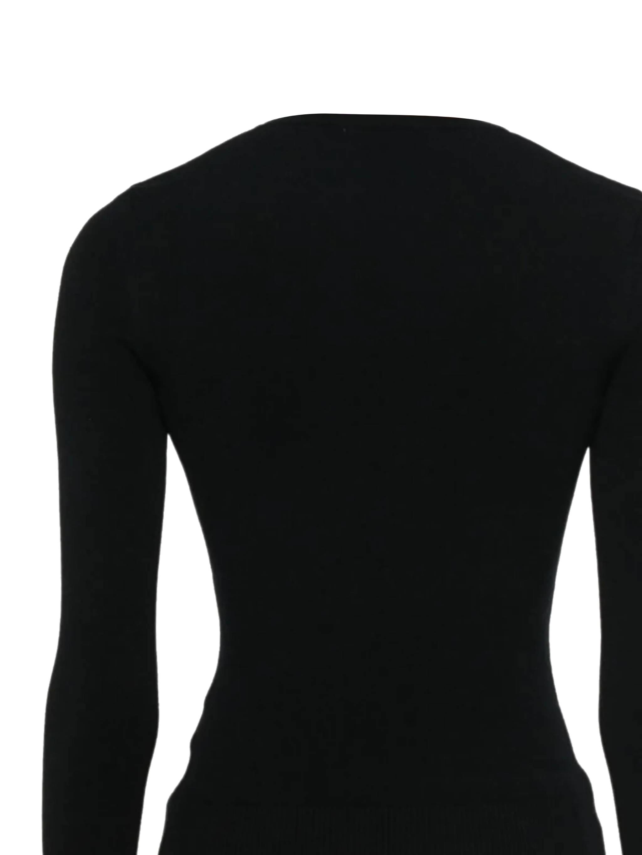 MARINE SERRE T-shirts and Polos Black WTK014ACKNI0511BK99 (MARINE SERRE / ニット・セーター・カーディガン ) | MARINE SERRE (マリーン セル)(2)