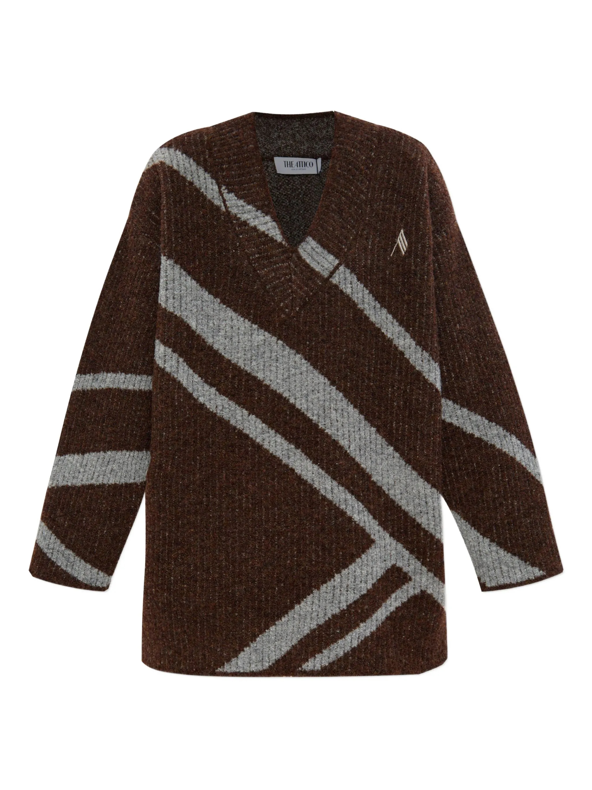 The Attico Sweaters Brown 251WCK00121KWW002AA064 (THE ATTICO / ニット・セーター・カーディガン ) | THE ATTICO (ジ・アティコ)