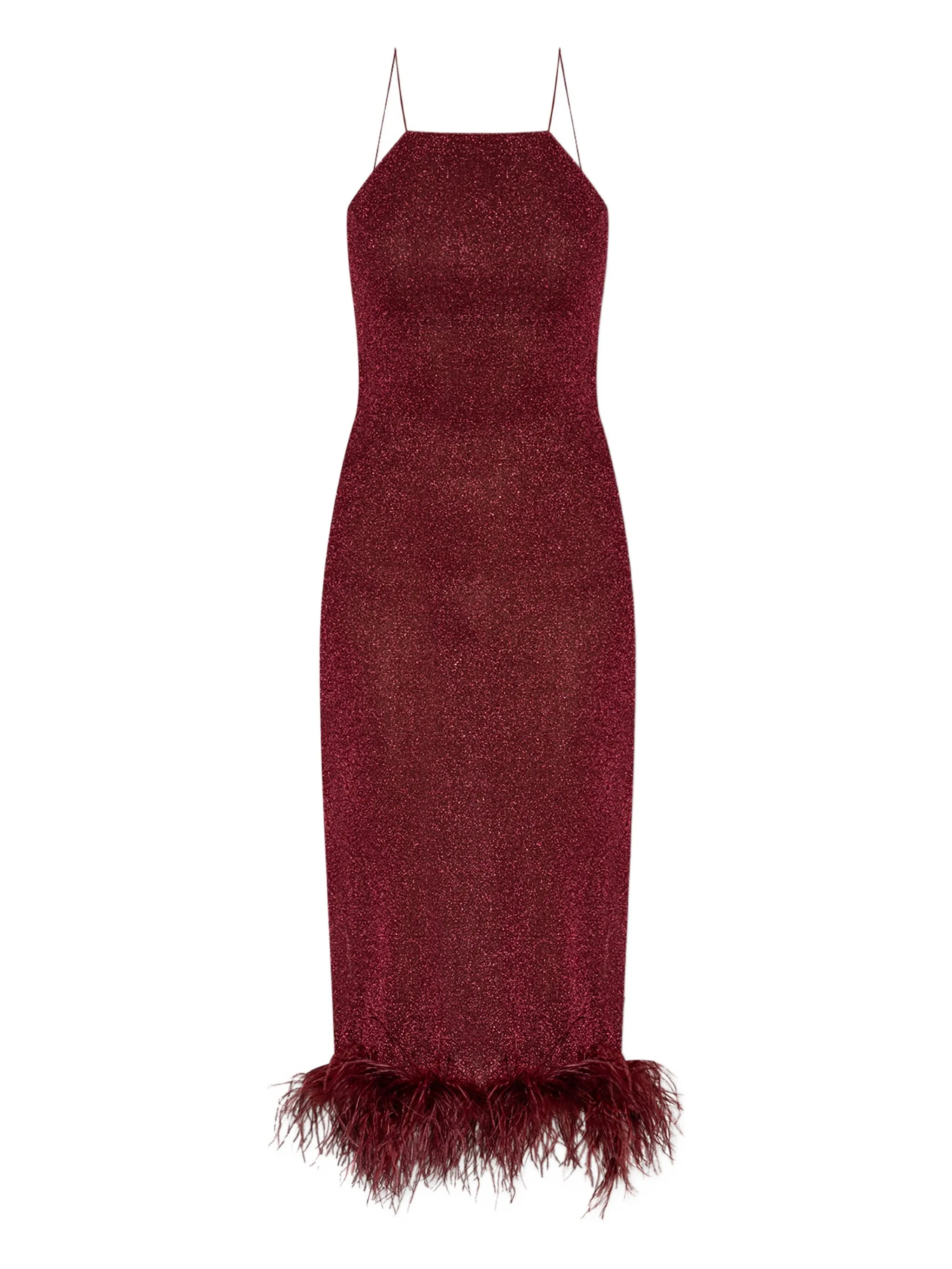 OSEREE Dresses Burgundy LEF257BURGUNDY (Oséree / ワンピース・ドレス・オールインワン ) | Oséree (オスレー)