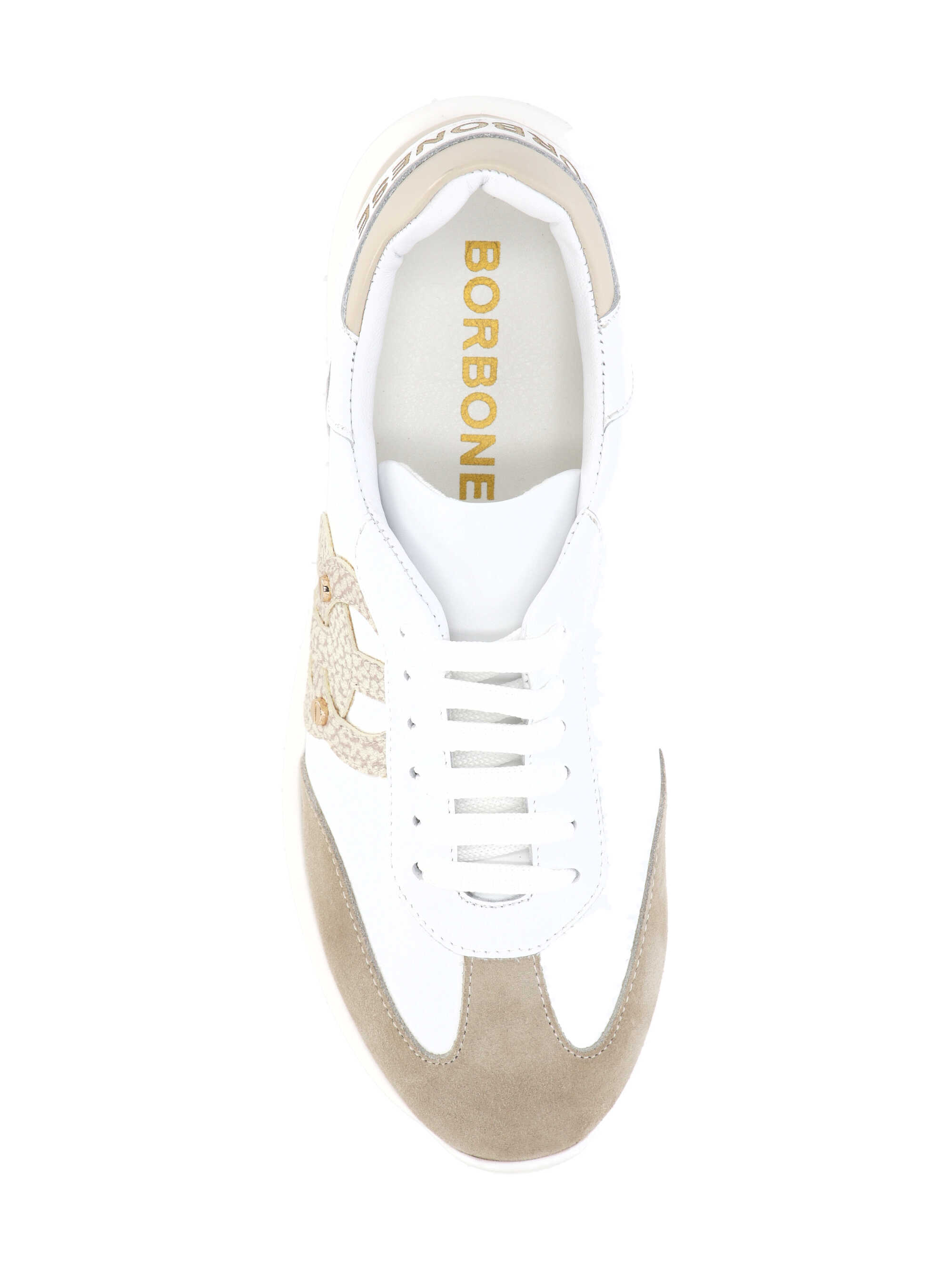 Borbonese Sneakers White 91040002CF9X91 (BORBONESE / スニーカー ) | BORBONESE (ボルボネーゼ)(3)
