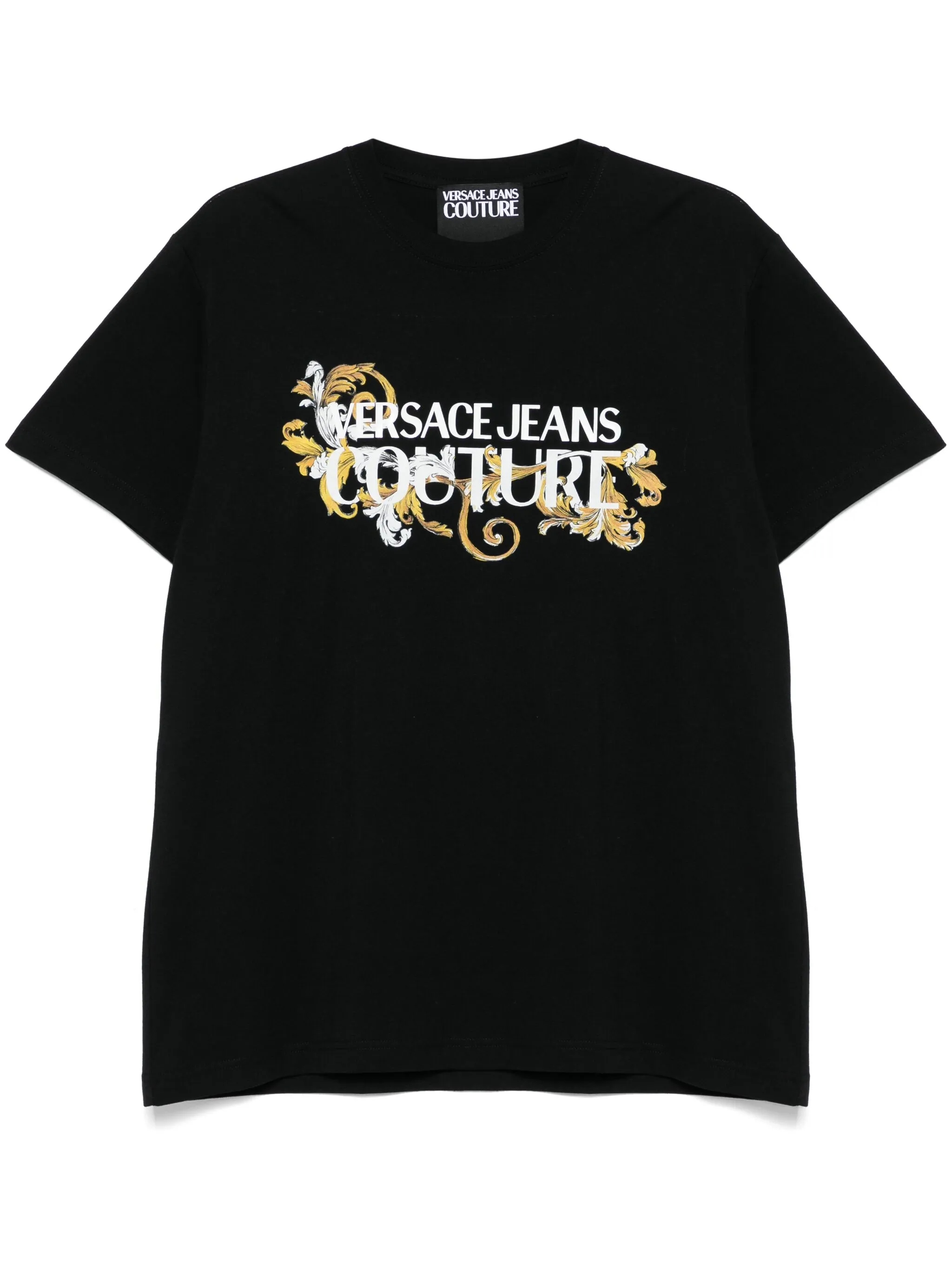 Versace Jeans T-shirts and Polos Black 78GAHC05CJ01CG89 (VERSACE JEANS COUTURE / Tシャツ・カットソー ) | VERSACE JEANS COUTURE (ヴェルサーチェ ジーンズ クチュール)
