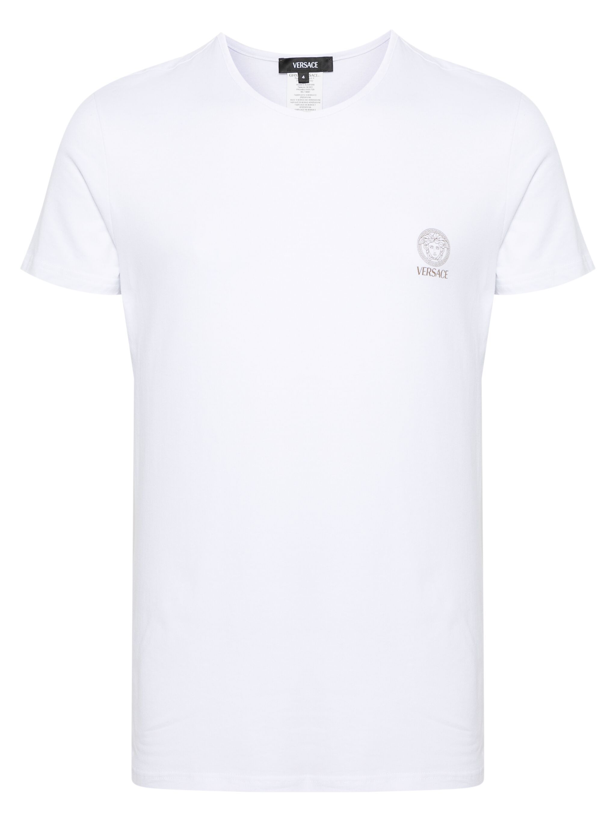 Versace T-shirts and Polos Optical white AU101931A10011A1001 (VERSACE / Tシャツ・カットソー ) | VERSACE (ヴェルサーチェ)