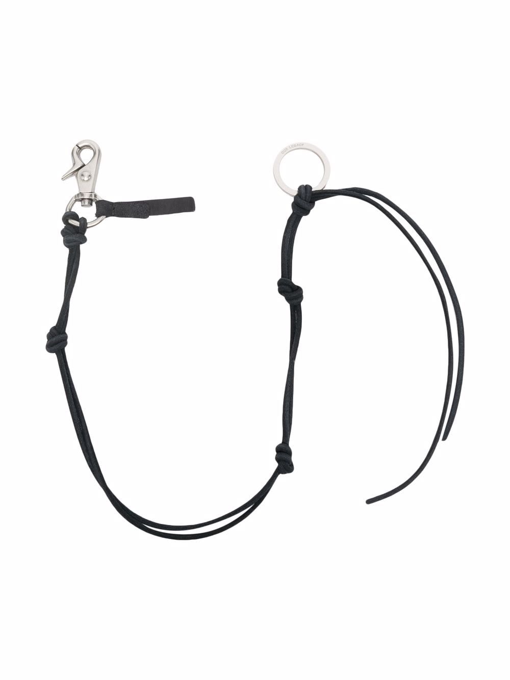 Our Legacy Bijoux Black A2208LBLBlackLeather (OUR LEGACY / ブレスレット ) | OUR LEGACY (アワーレガシー)