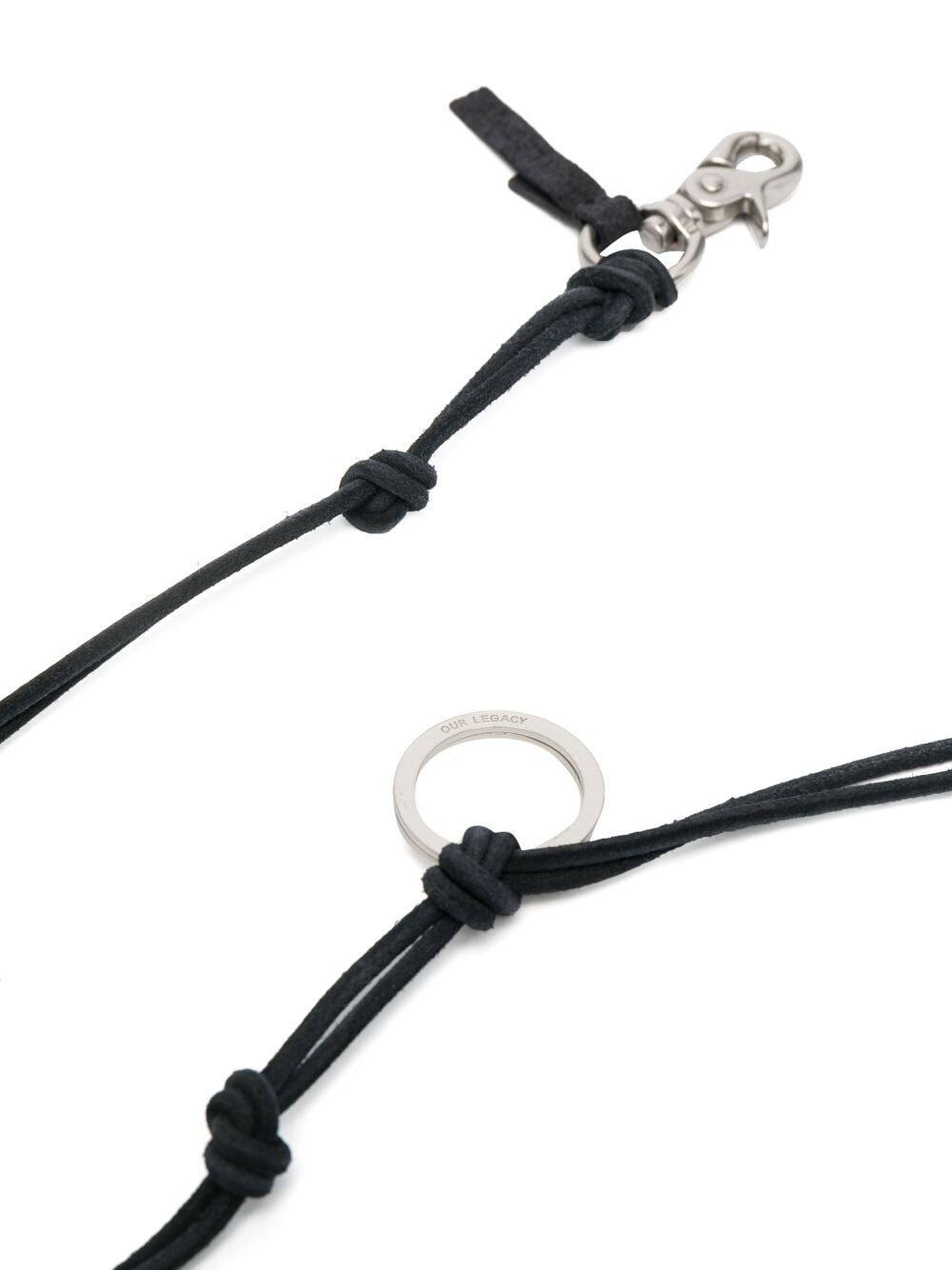 Our Legacy Bijoux Black A2208LBLBlackLeather (OUR LEGACY / ブレスレット ) | OUR LEGACY (アワーレガシー)(1)