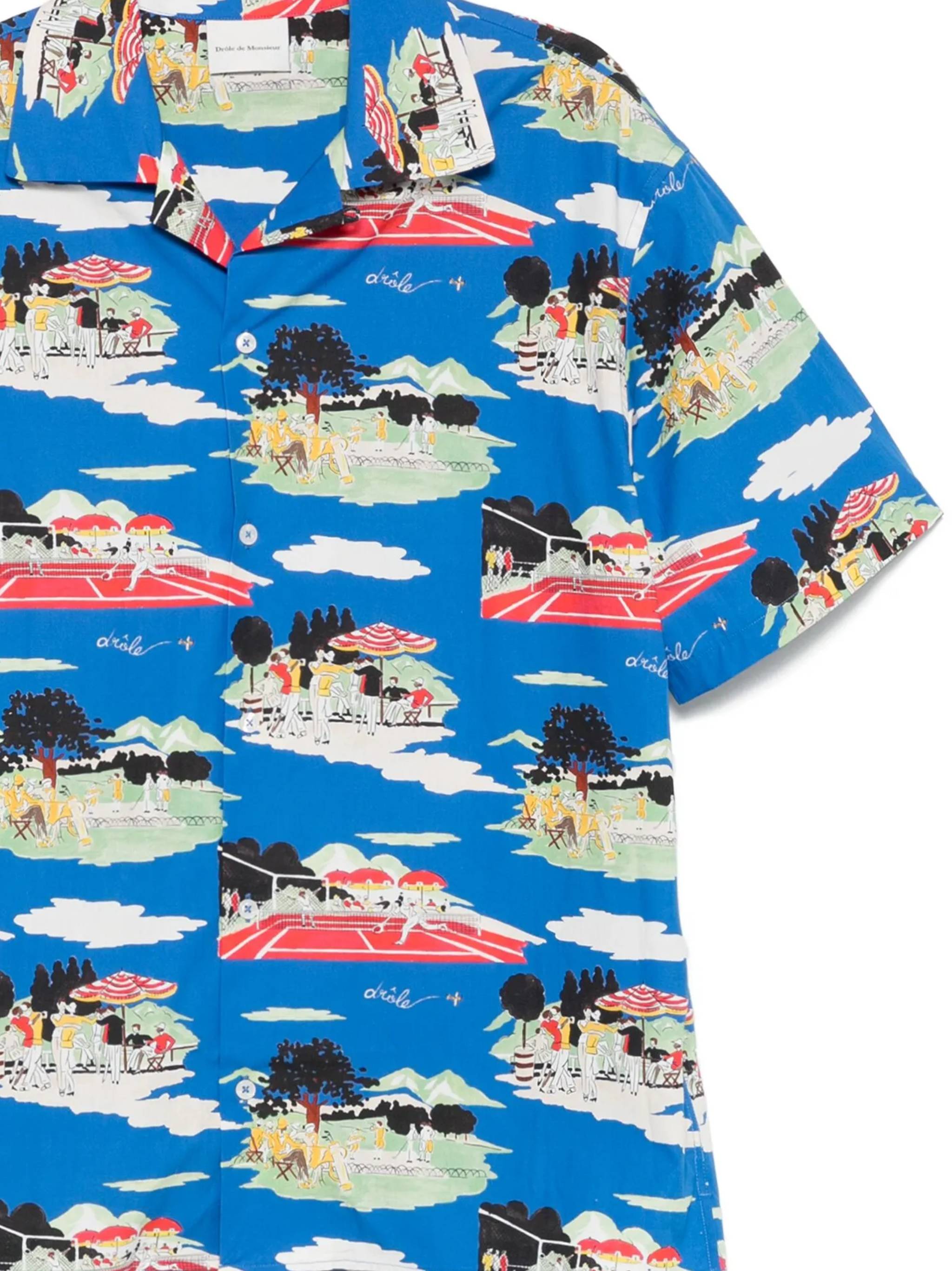 DROLE DE MONSIEUR Shirts GSH200CO194BE (Drôle De Monsieur / シャツ・ブラウス ) | Drôle De Monsieur (ドロールドムッシュ)(1)