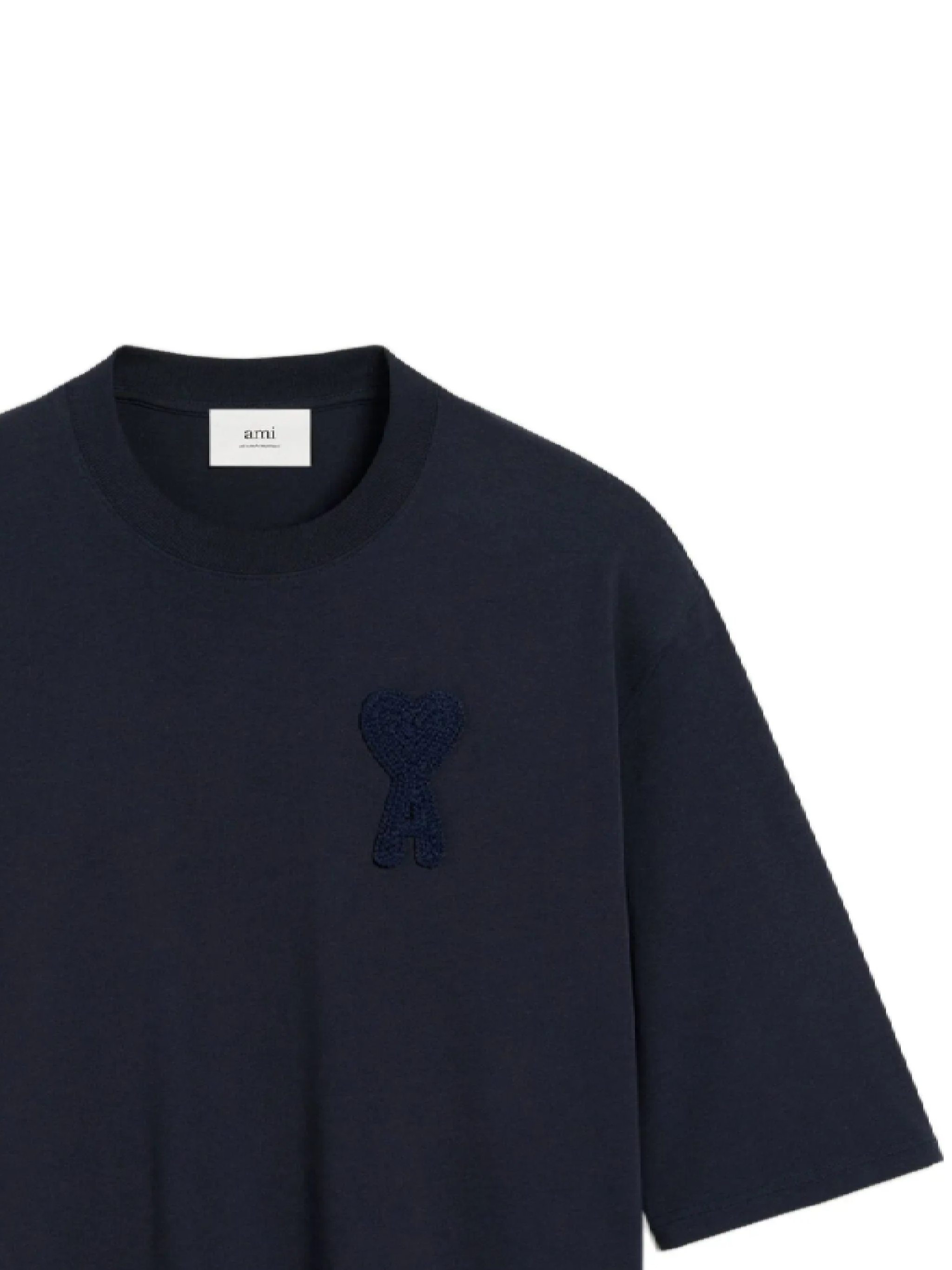 Ami T-shirts and Polos Blue FTS0557264011 (AMI Paris / Tシャツ・カットソー ) | AMI Paris (アミパリス)(1)