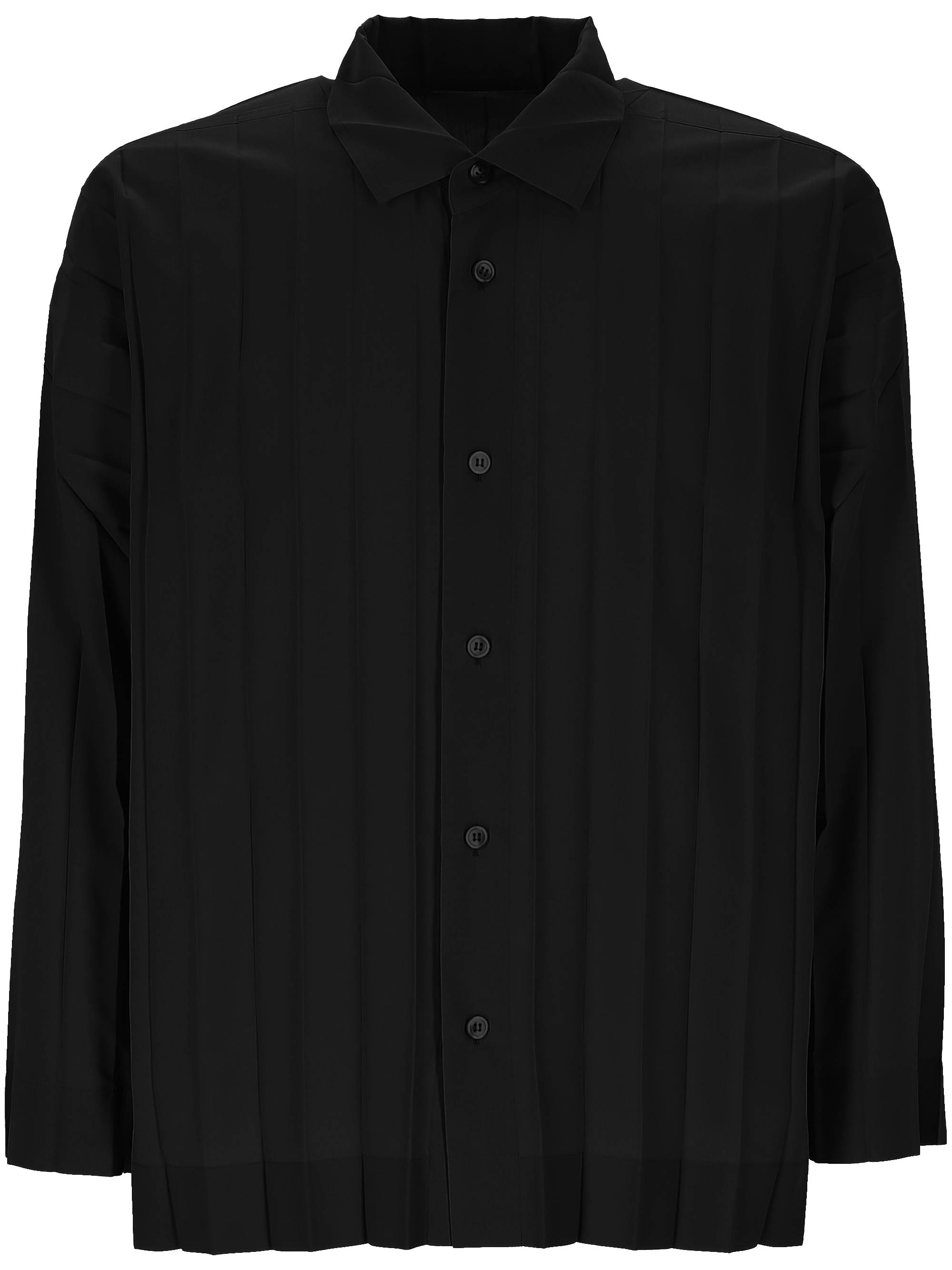 Issey Miyake Shirts Black HP48FJ31115 (ISSEY MIYAKE / シャツ・ブラウス ) | ISSEY MIYAKE (イッセイ ミヤケ)