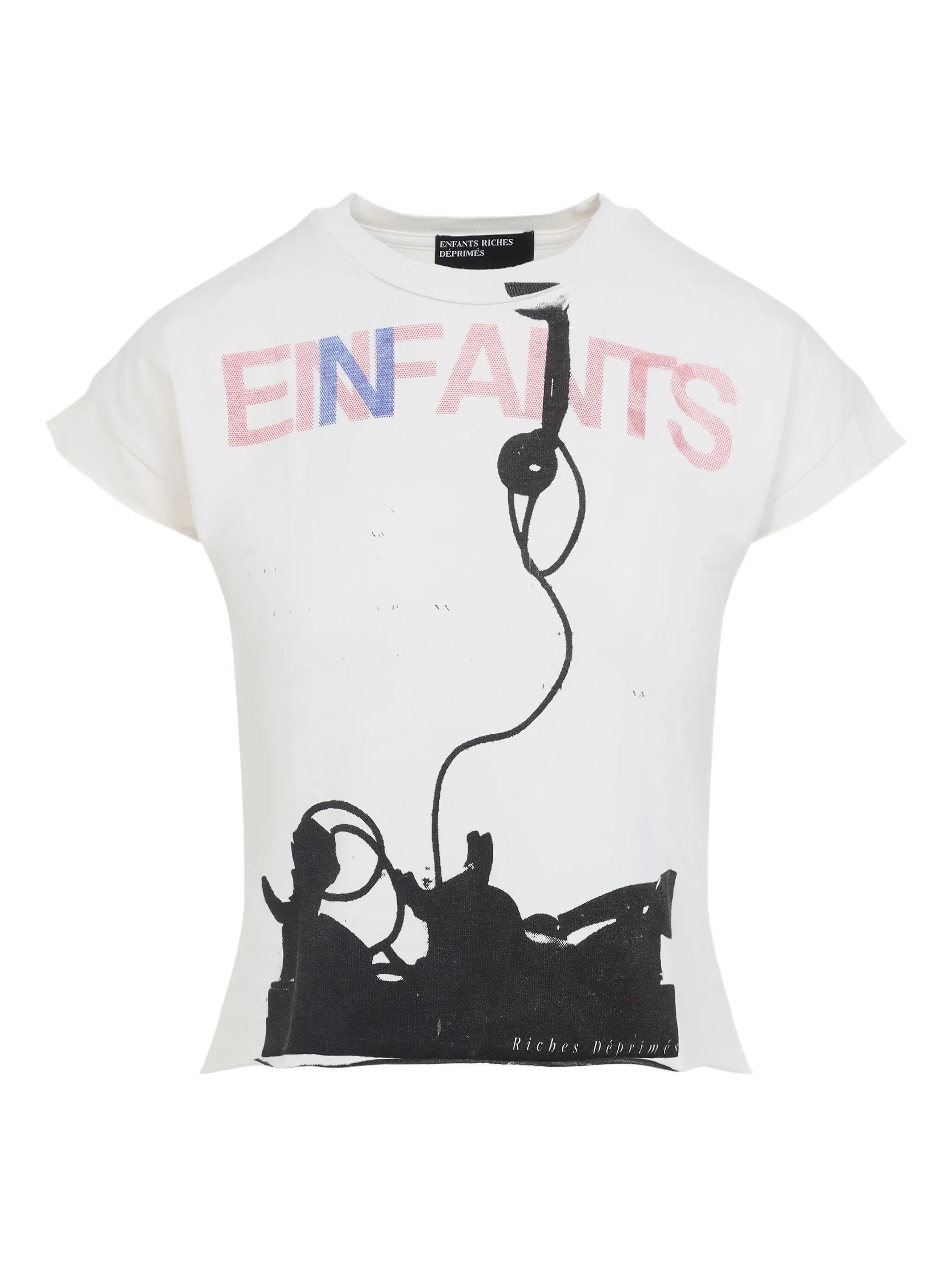 Enfants Riches Deprimes T-shirts and Polos 120492FADEDWHITE (ENFANTS RICHES DÉPRIMÉS / Tシャツ・カットソー ) | ENFANTS RICHES DÉPRIMÉS (アンファン リッシュ デプリメ)
