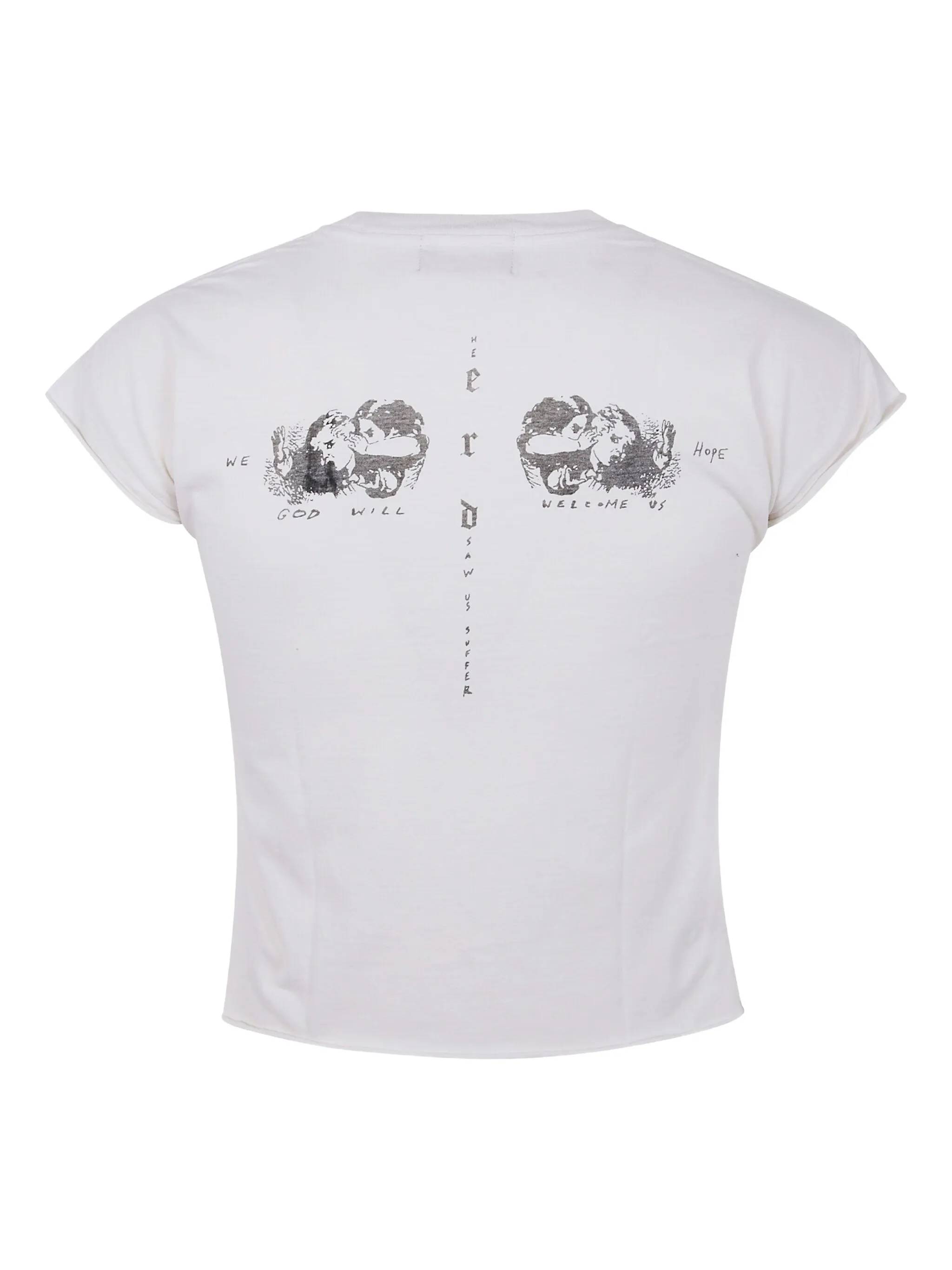 Enfants Riches Deprimes T-shirts and Polos 120490FADEDWHITE (ENFANTS RICHES DÉPRIMÉS / Tシャツ・カットソー ) | ENFANTS RICHES DÉPRIMÉS (アンファン リッシュ デプリメ)(2)