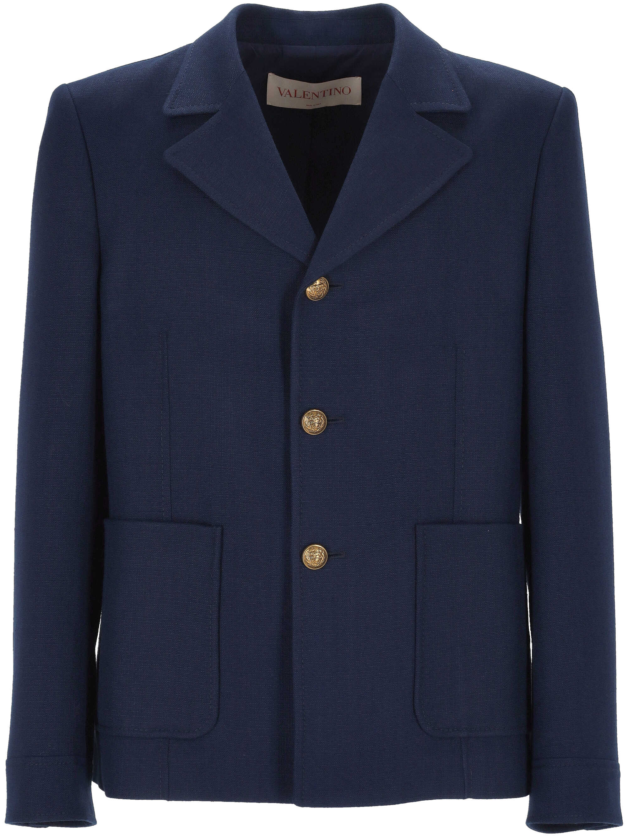 Valentino Jackets Blue 6V0CEH75ASY598 (Valentino Garavani / ブレザー・ジャケット ) | Valentino Garavani (ヴァレンティノ)