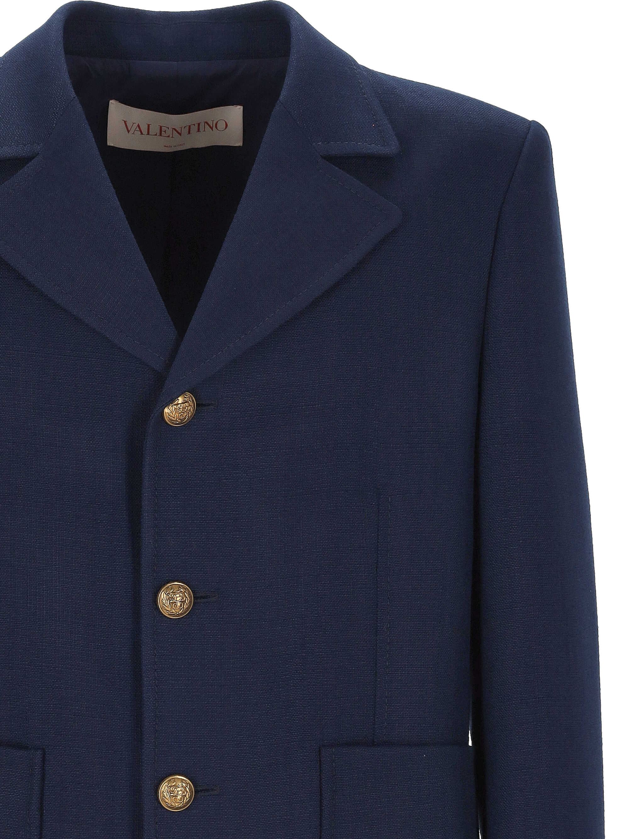 Valentino Jackets Blue 6V0CEH75ASY598 (Valentino Garavani / ブレザー・ジャケット ) | Valentino Garavani (ヴァレンティノ)(1)