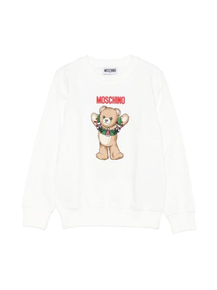 JERSEY WITH LOGO HQF08VKLCA1410063 (MOSCHINO / スウェット・フーディー ) | MOSCHINO (モスキーノ)