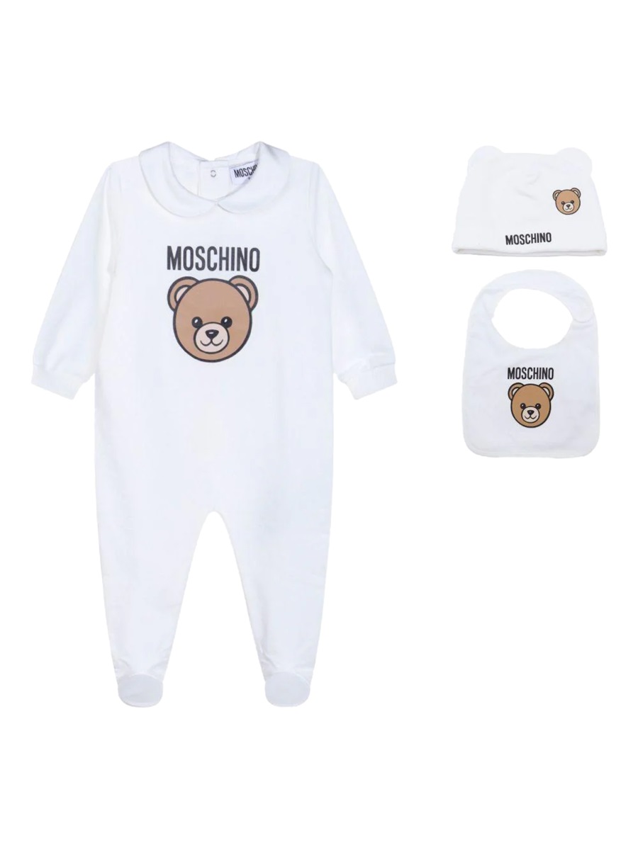 BODYSUIT HAT AND GAG SET MMY08BBLCA4010063 (MOSCHINO / ワンピース・ドレス・オールインワン ) | MOSCHINO (モスキーノ)