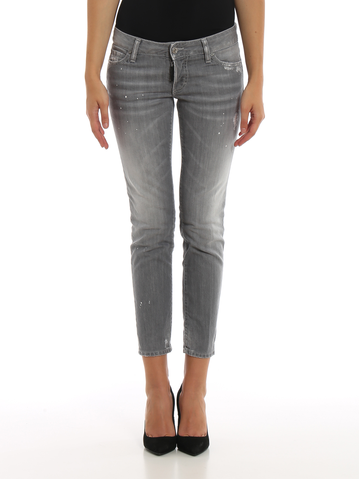 Jennifer Cropped jeans S75LB0177S30260852 (Dsquared2 / ジーンズ ) | Dsquared2 (ディースクエアード)(2)