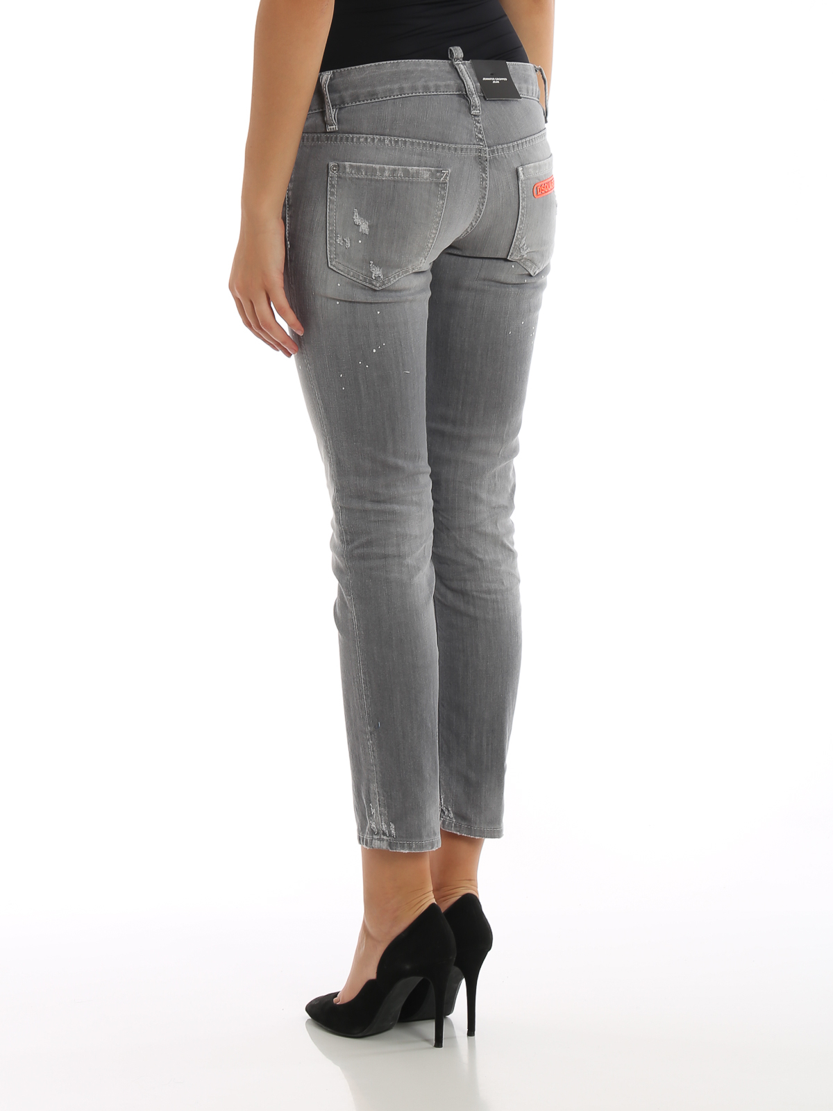 Jennifer Cropped jeans S75LB0177S30260852 (Dsquared2 / ジーンズ ) | Dsquared2 (ディースクエアード)(3)