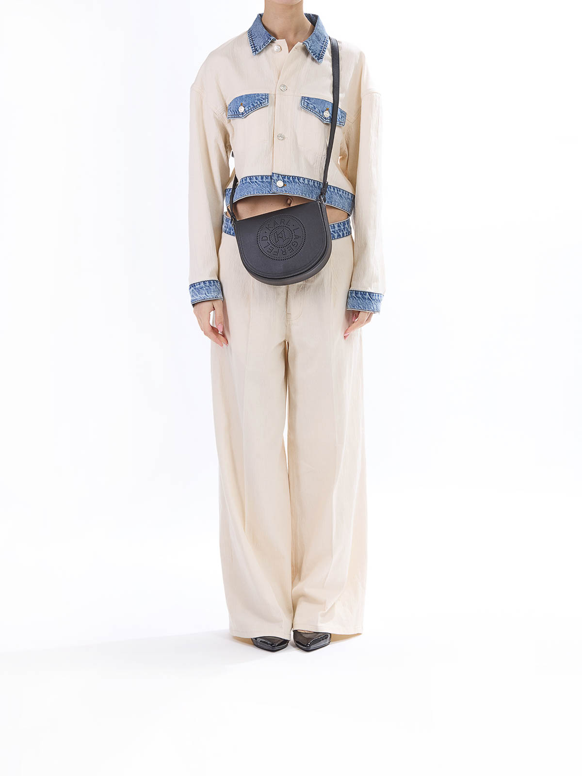 K/Circle Saddle Scadated A1W30212999 (KARL LAGERFELD / ハンドバッグ・ショルダーバッグ ) | KARL LAGERFELD (カール・ラガーフェルド)(4)