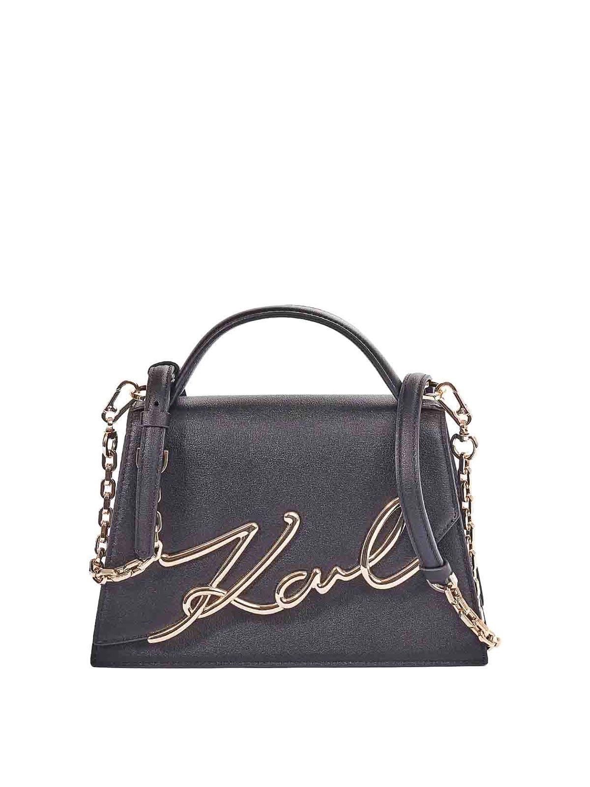 K/Signature 20 Medium Crossbody A1W30036992 (KARL LAGERFELD / ハンドバッグ・ショルダーバッグ ) | KARL LAGERFELD (カール・ラガーフェルド)