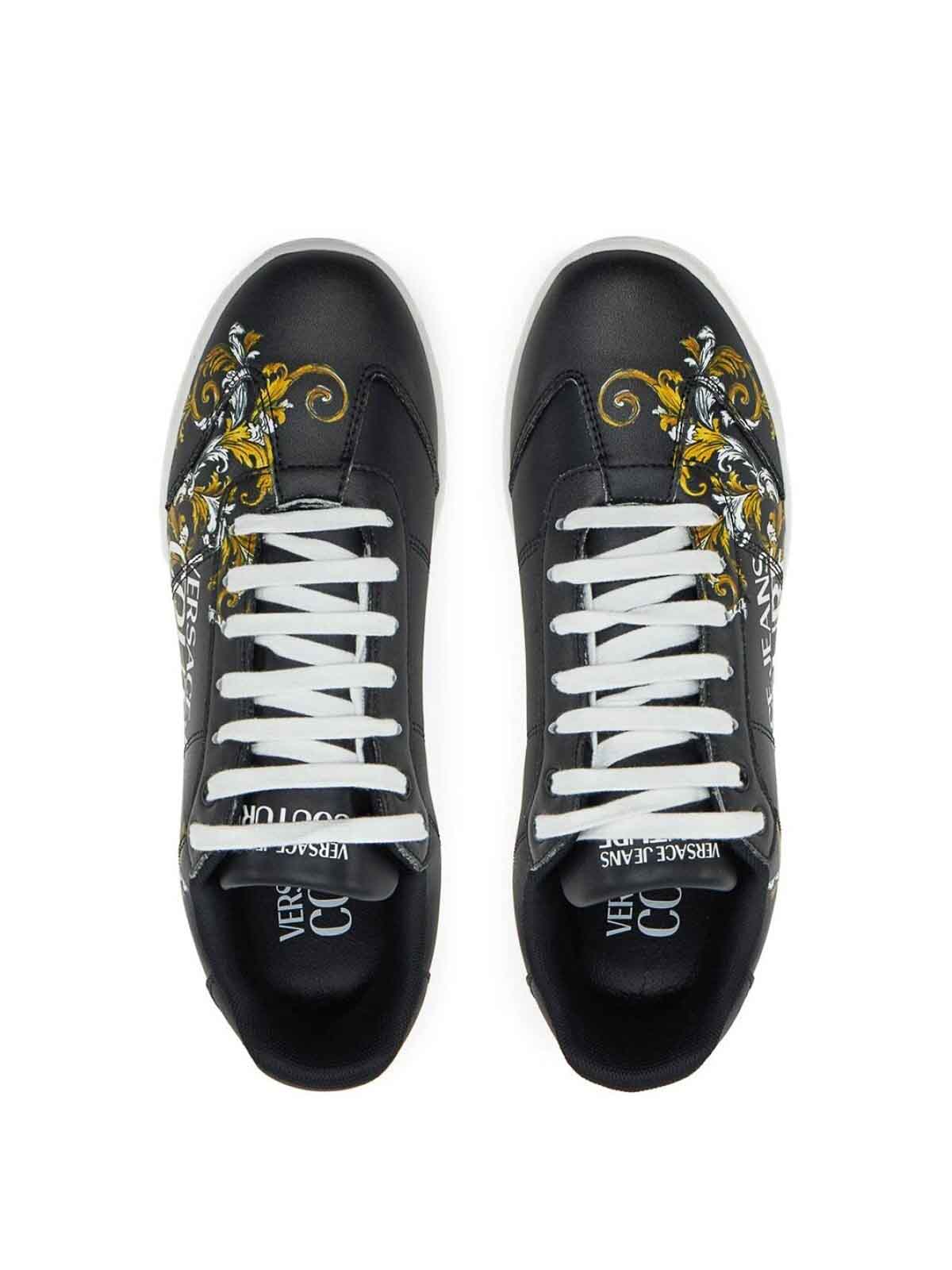 Brooklyn Baroque Sneakers 78YA3SD1ZPB17G89 (VERSACE JEANS COUTURE / スニーカー ) | VERSACE JEANS COUTURE (ヴェルサーチェ ジーンズ クチュール)(2)