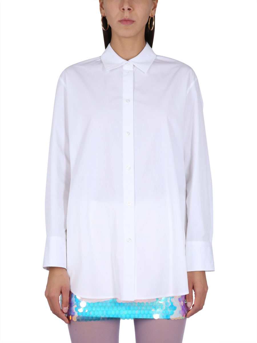 SHIRT WITH LOGO 99ICTO038PL0333M1106 (NINA RICCI / シャツ・ブラウス ) | NINA RICCI (ニナ リッチ)