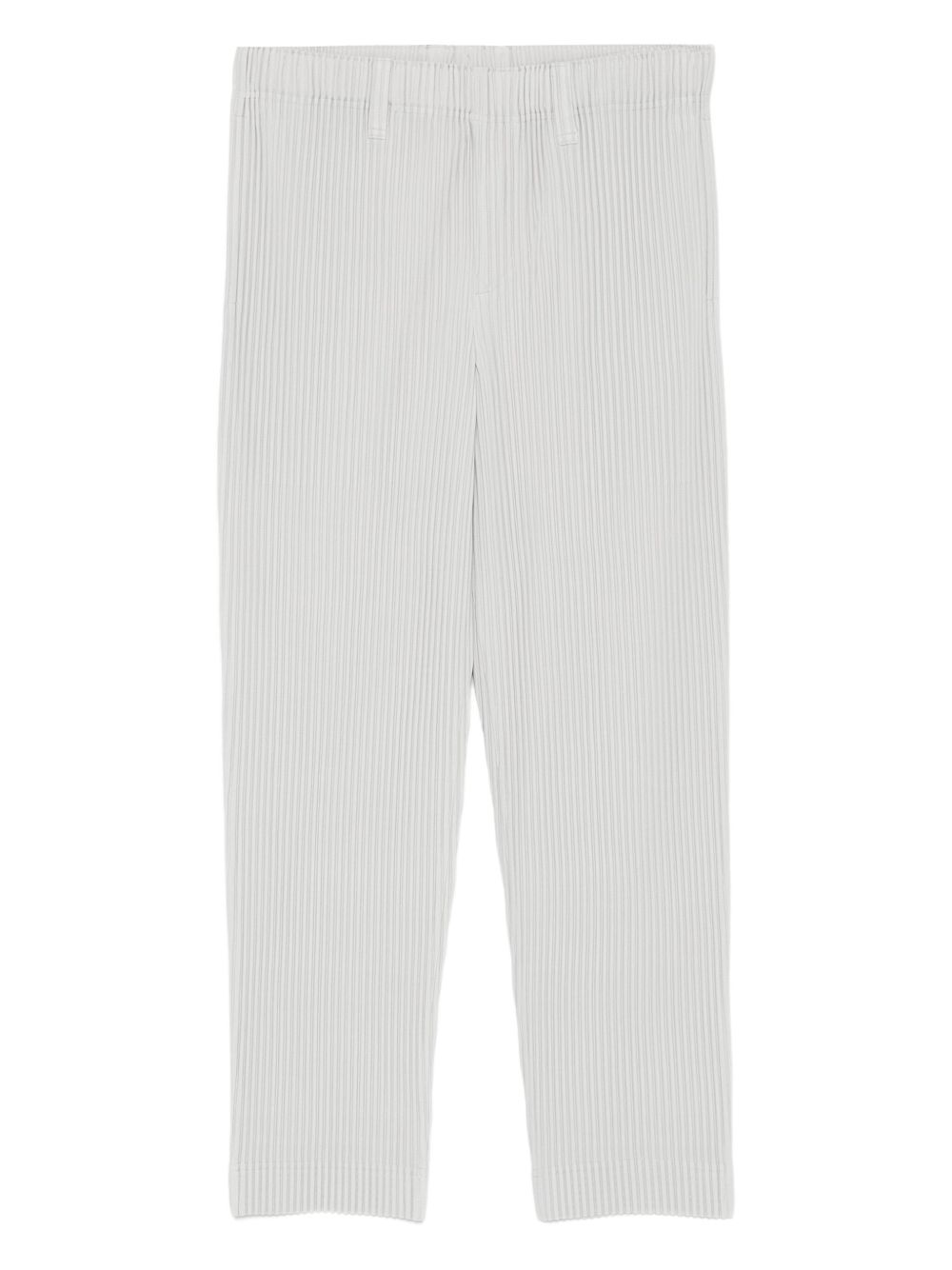 HOMME PLISSE' ISSEY MIYAKE Trousers Light Grey HP58JF55011 (HOMME PLISSÉ ISSEY MIYAKE / パンツ ) | HOMME PLISSÉ ISSEY MIYAKE (オムプリッセ イッセイ ミヤケ)