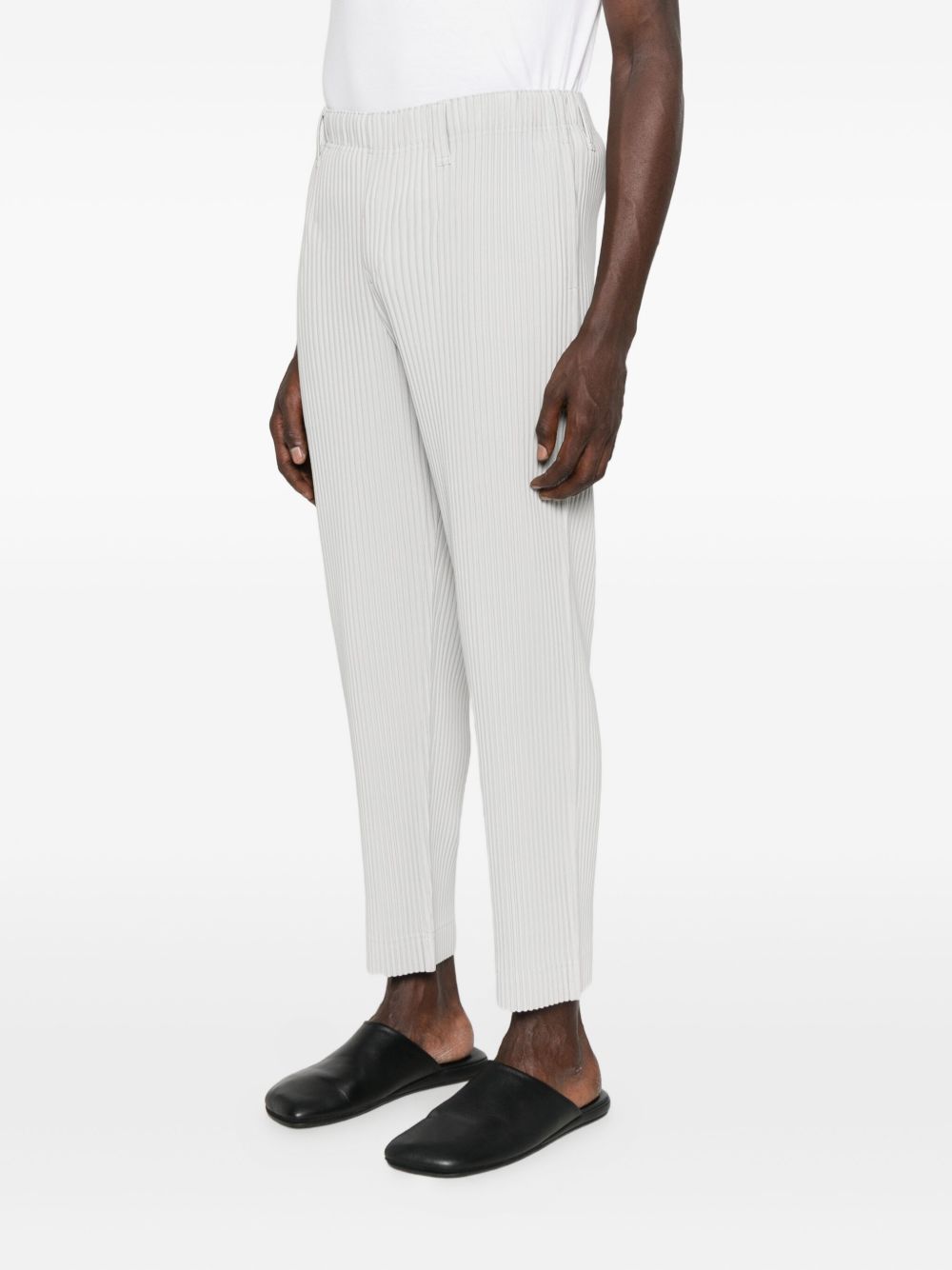 HOMME PLISSE' ISSEY MIYAKE Trousers Light Grey HP58JF55011 (HOMME PLISSÉ ISSEY MIYAKE / パンツ ) | HOMME PLISSÉ ISSEY MIYAKE (オムプリッセ イッセイ ミヤケ)(3)