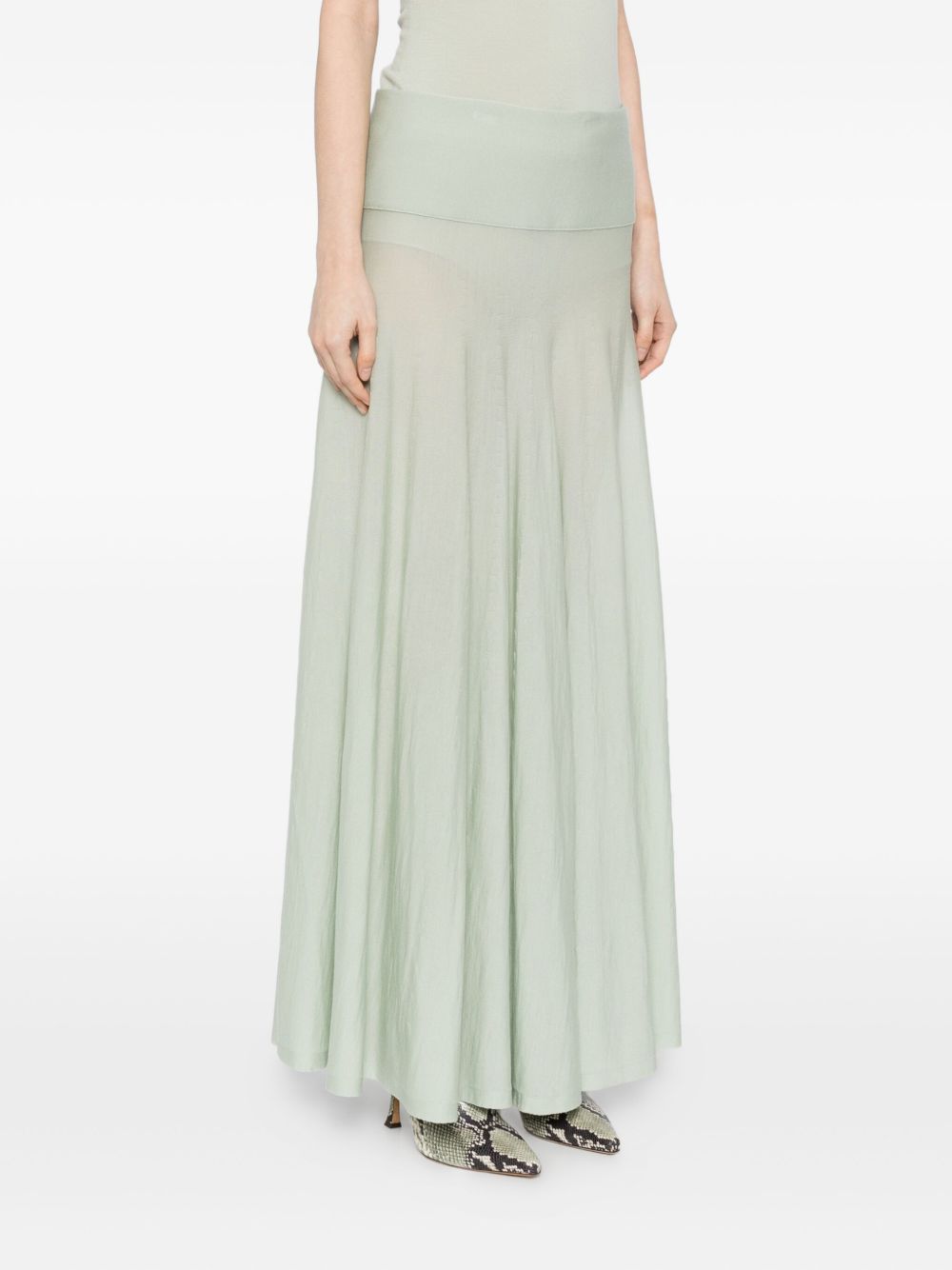 Alaia Skirts Green AA9J2245M9226605 (ALAIA / スカート ) | ALAIA (アライア)(1)