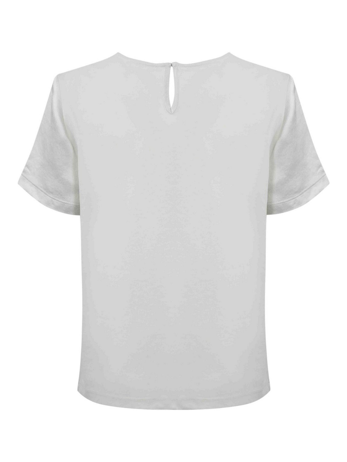 Amburgo T-Shirt In Satin And Jersey 2515941051600000 (Weekend Max Mara / Tシャツ・カットソー ) | Weekend Max Mara (ウィークエンド マックスマーラ)(1)