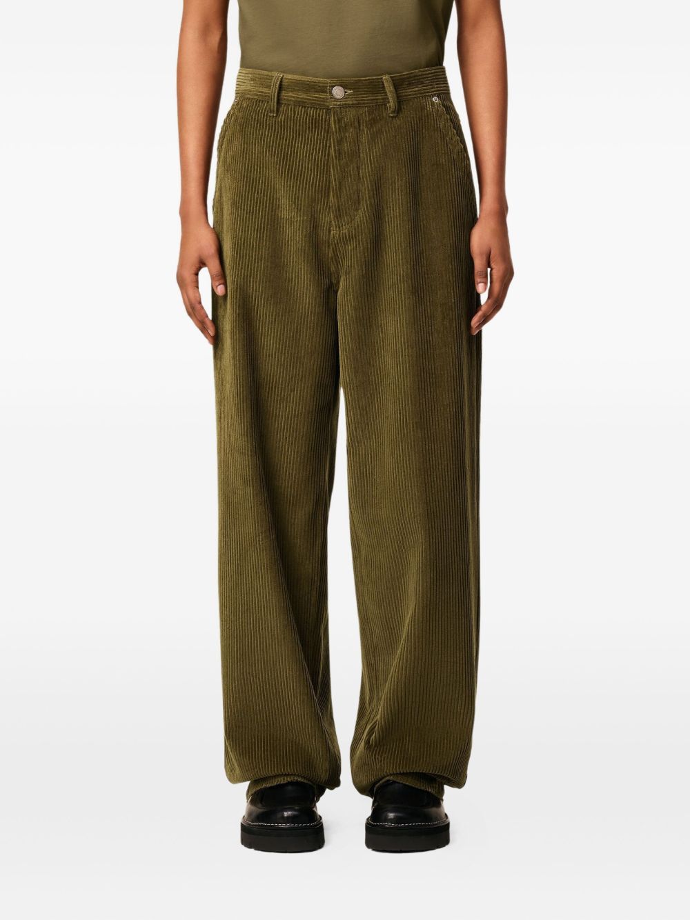 Ami Paris Trousers Brown HTR830CO0131298 (AMI Paris / パンツ ) | AMI Paris (アミパリス)(3)