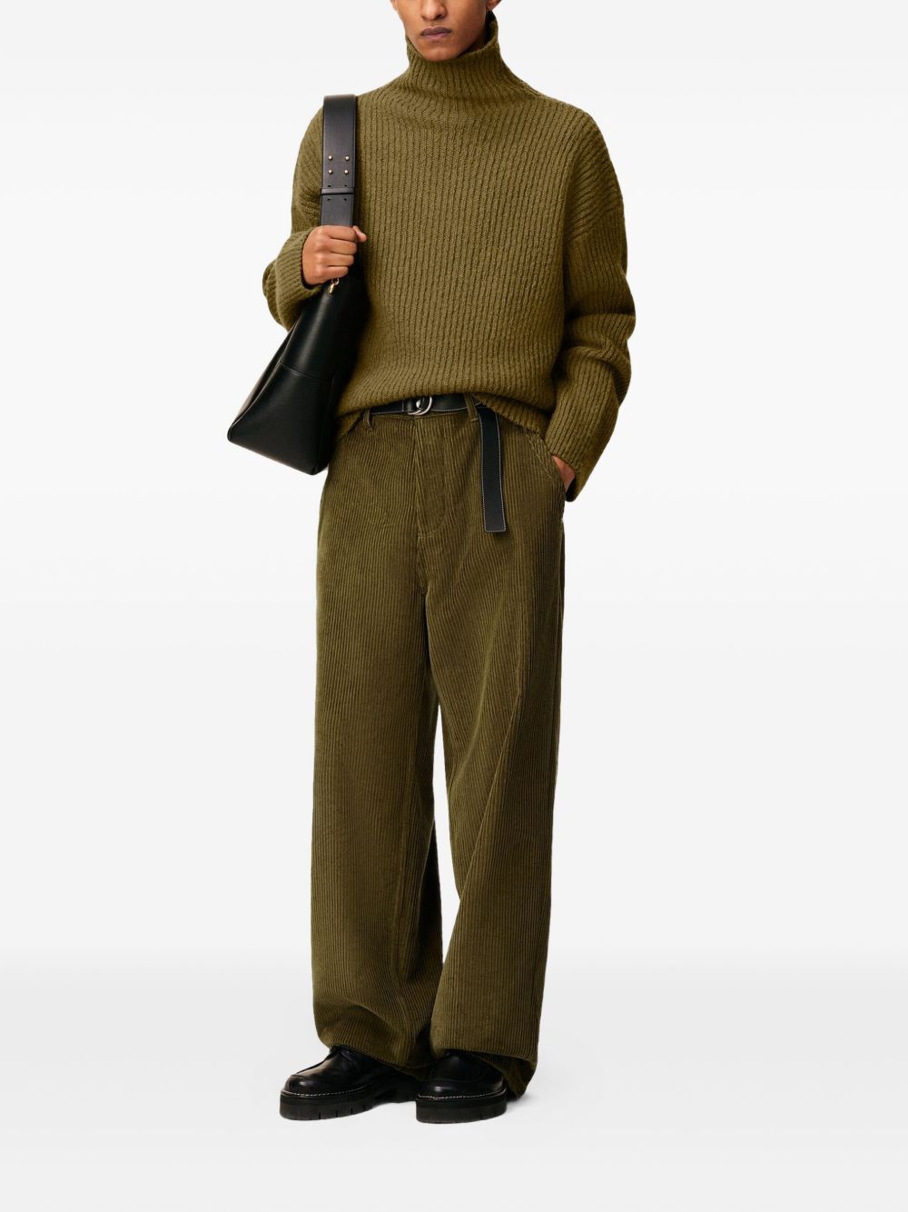 Ami Paris Trousers Brown HTR830CO0131298 (AMI Paris / パンツ ) | AMI Paris (アミパリス)(4)