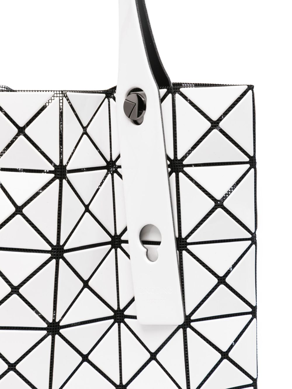 Bao Bao Issey Miyake Bags.. White BB58AG04701 (BAO BAO ISSEY MIYAKE / トートバッグ ) | BAO BAO ISSEY MIYAKE (バオバオイッセイミヤケ)(4)