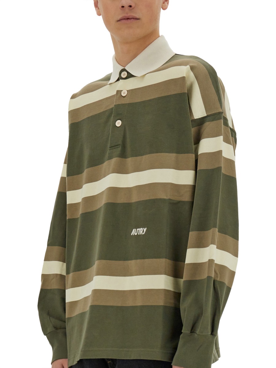 STRIPED POLO. POPX90JD (AUTRY / ポロシャツ ) | AUTRY (オートリー)(4)