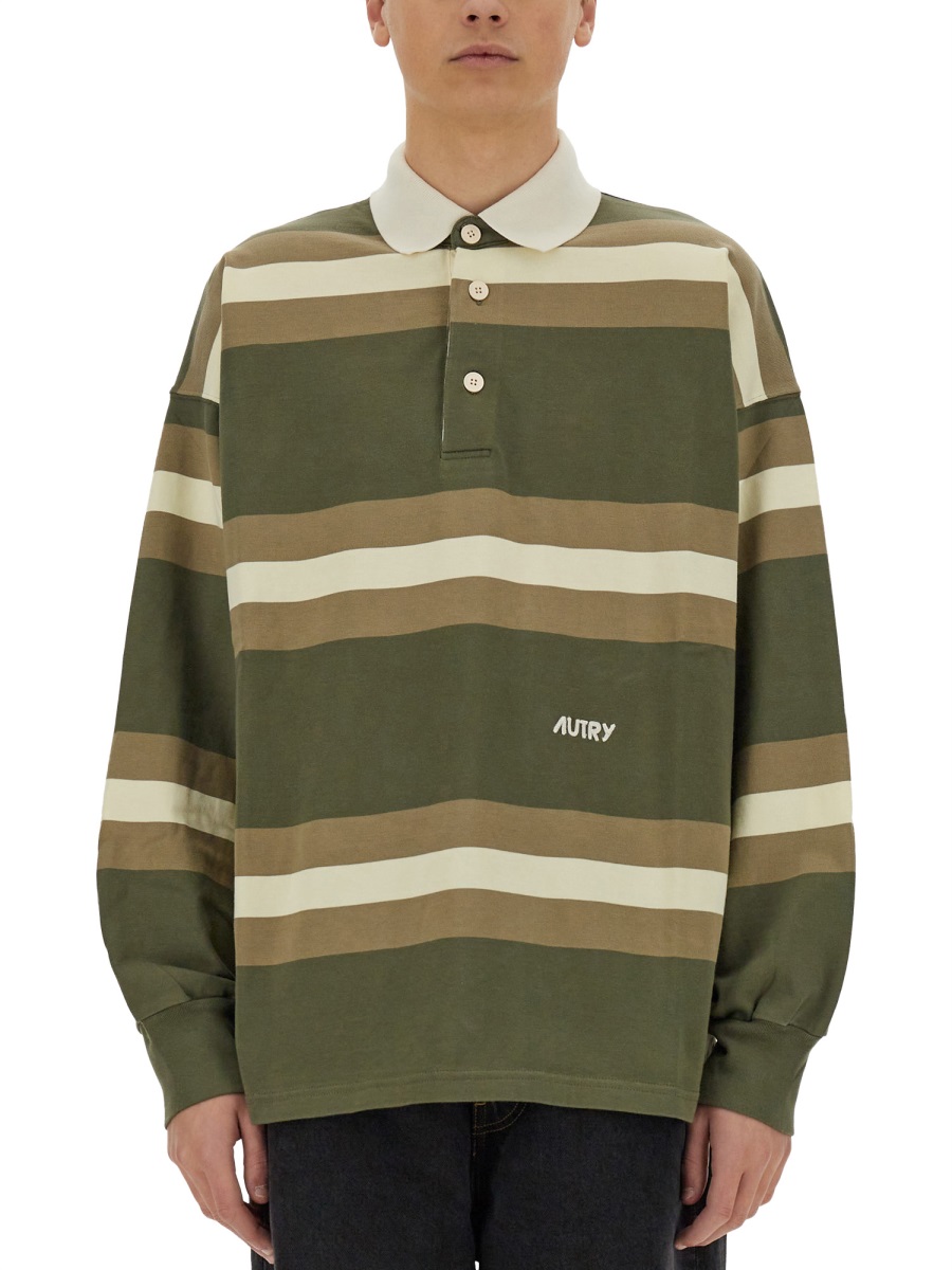 STRIPED POLO. POPX90JD (AUTRY / ポロシャツ ) | AUTRY (オートリー)