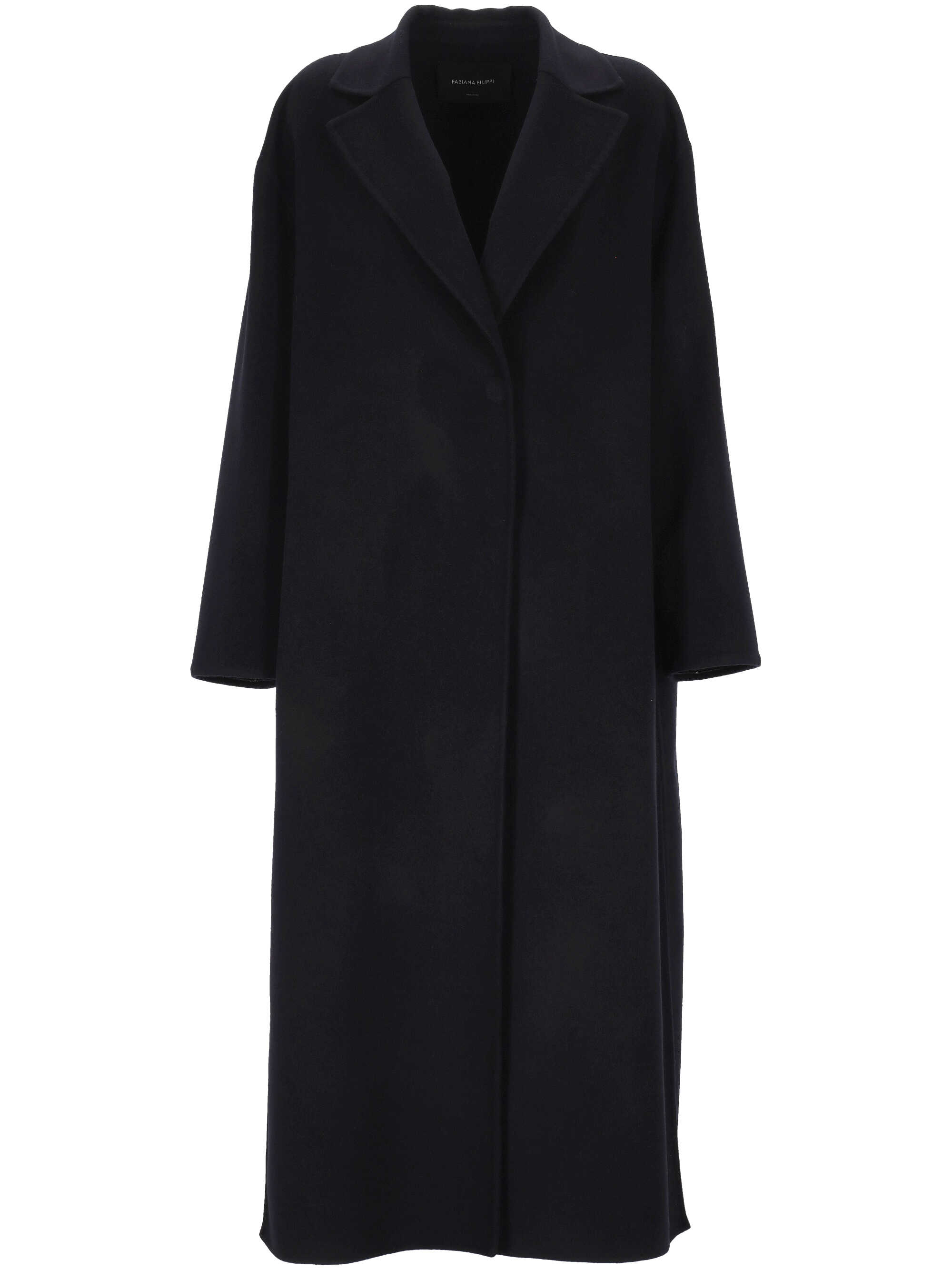 Fabiana Filippi Coats Blue CTD215F235L5095146 (FABIANA FILIPPI / コート ) | FABIANA FILIPPI (ファビアナフィリッピ)