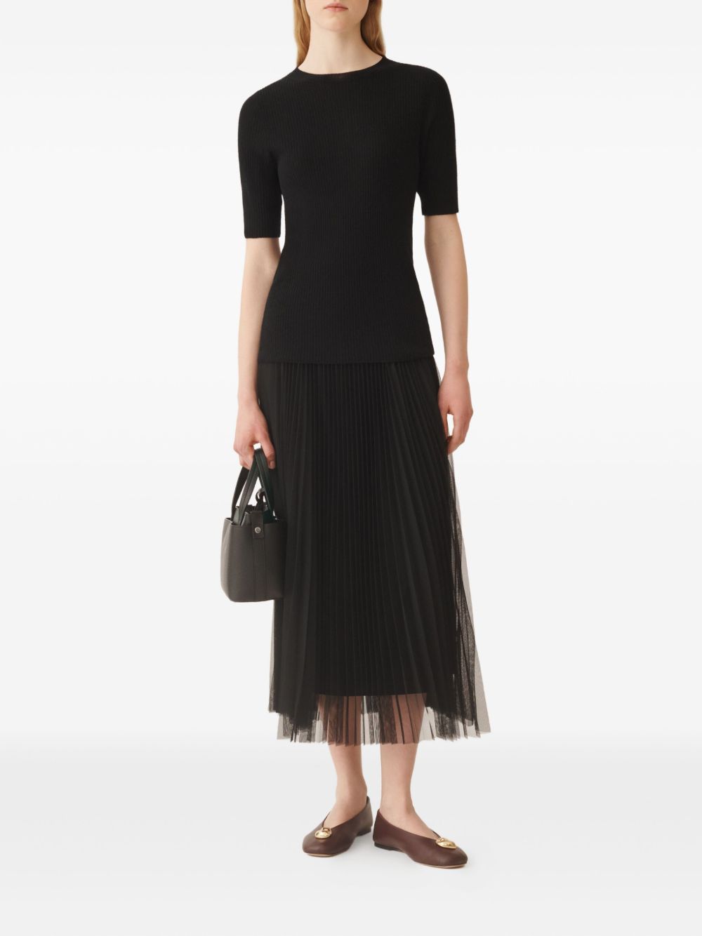 Fabiana Filippi Skirts Black GND215F426L548825 (FABIANA FILIPPI / スカート ) | FABIANA FILIPPI (ファビアナフィリッピ)(2)