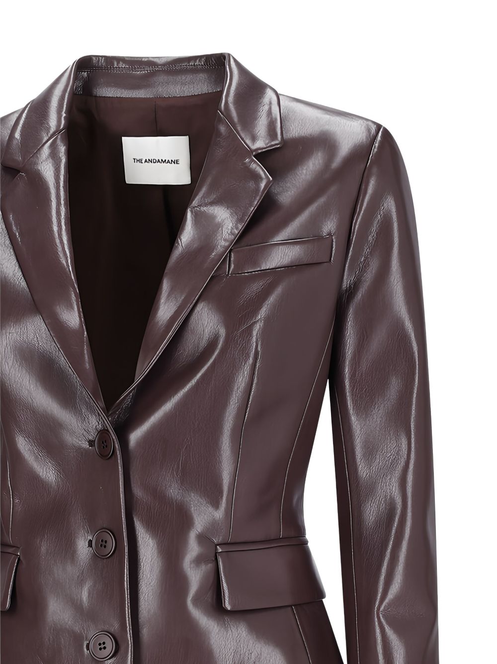 THE ANDAMANE Jackets T183060ATNP152CABERNET (THE ANDAMANE / レザー&ファージャケット・コート ) | THE ANDAMANE (アンダマン)(2)