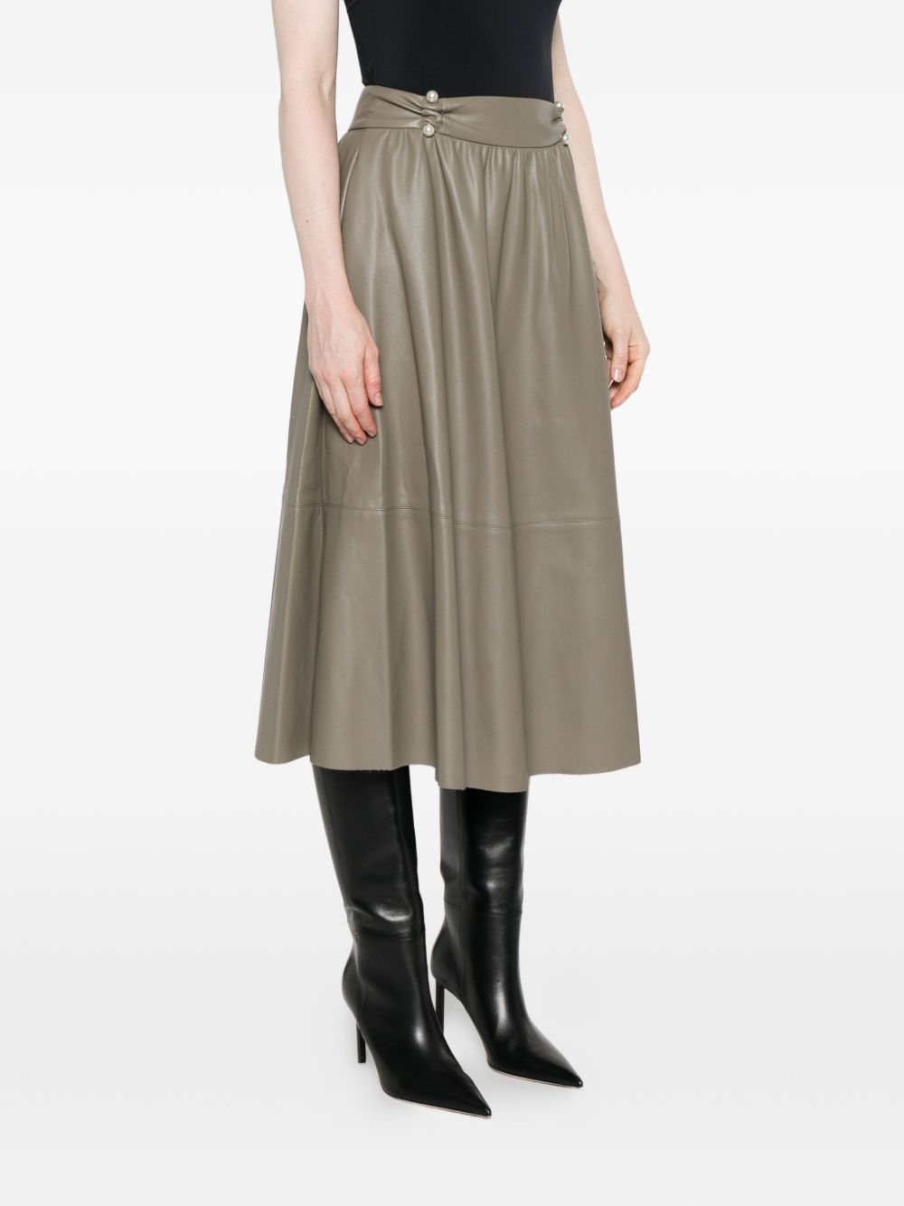 LIU JO BLACK Skirts CF5015E0624X0707 (LIU•JO / スカート ) | LIU•JO (リュー・ジョー)(3)